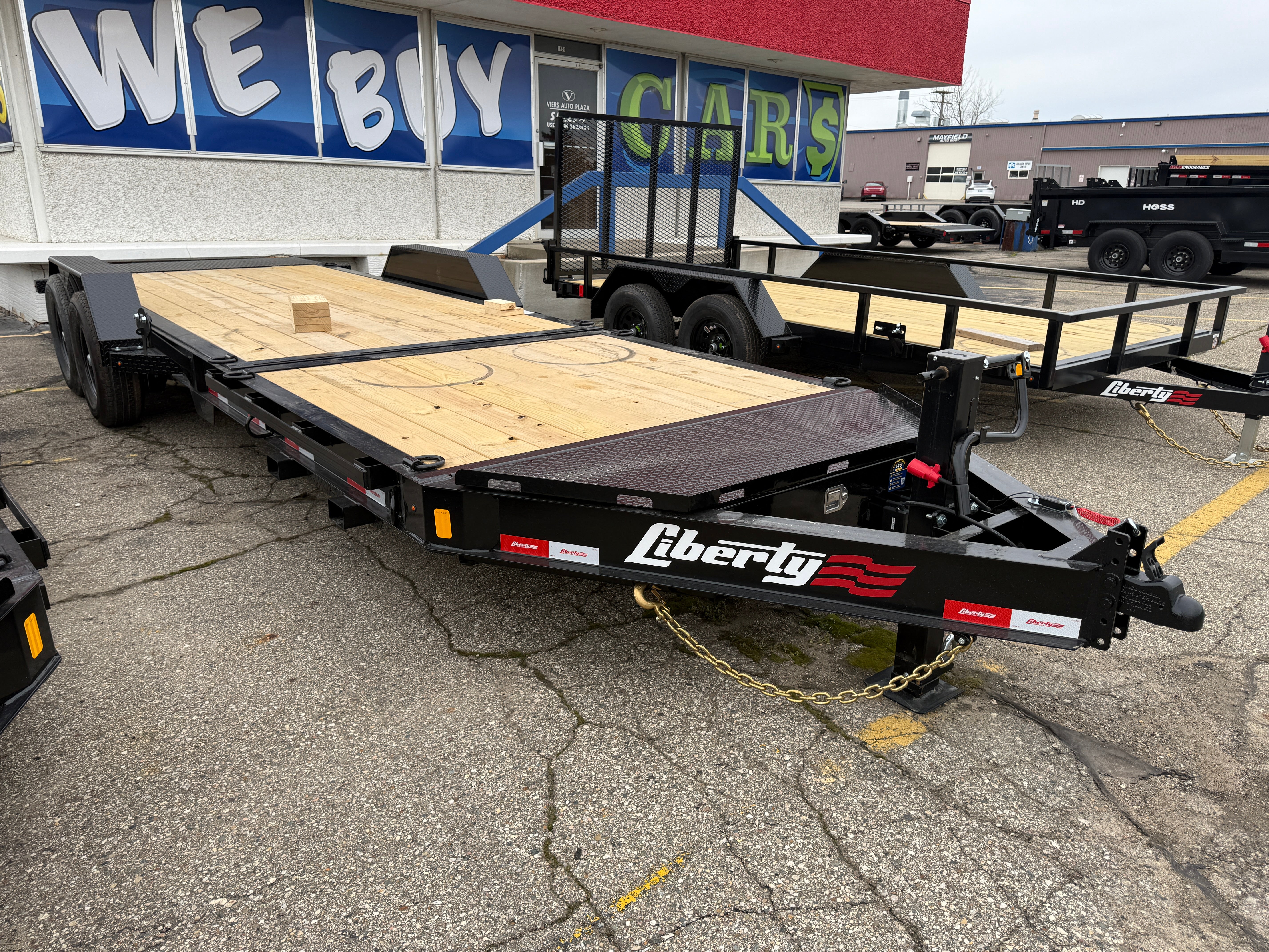 2026 Liberty 83" x 22' Tilt Deck Equipment Trailer