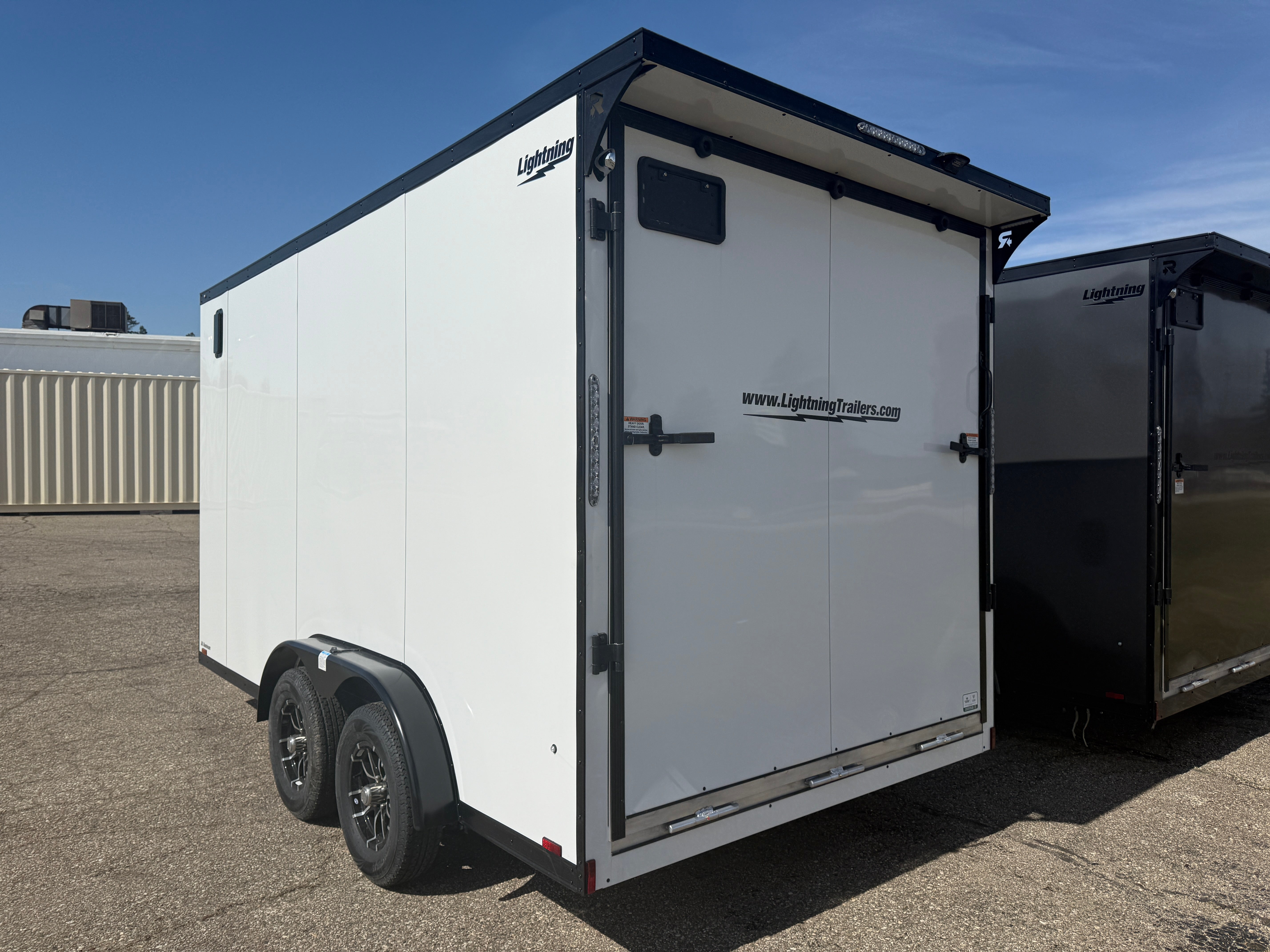 2025 Lightning Aluminum 7.5' x 14' Enclosed Trailer