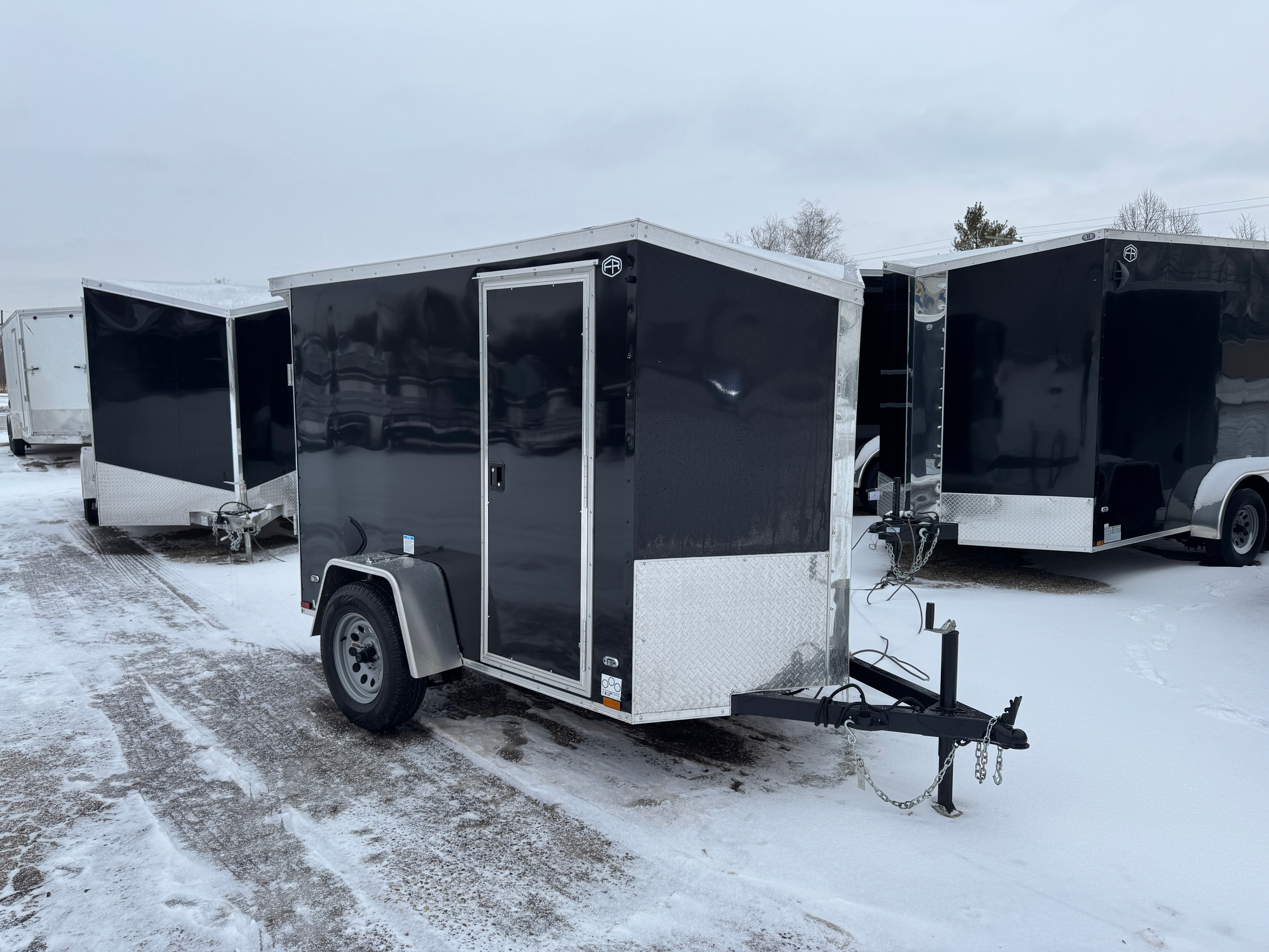 2026 Contintental Cargo 5' x 8' Enclosed Cargo Trailer