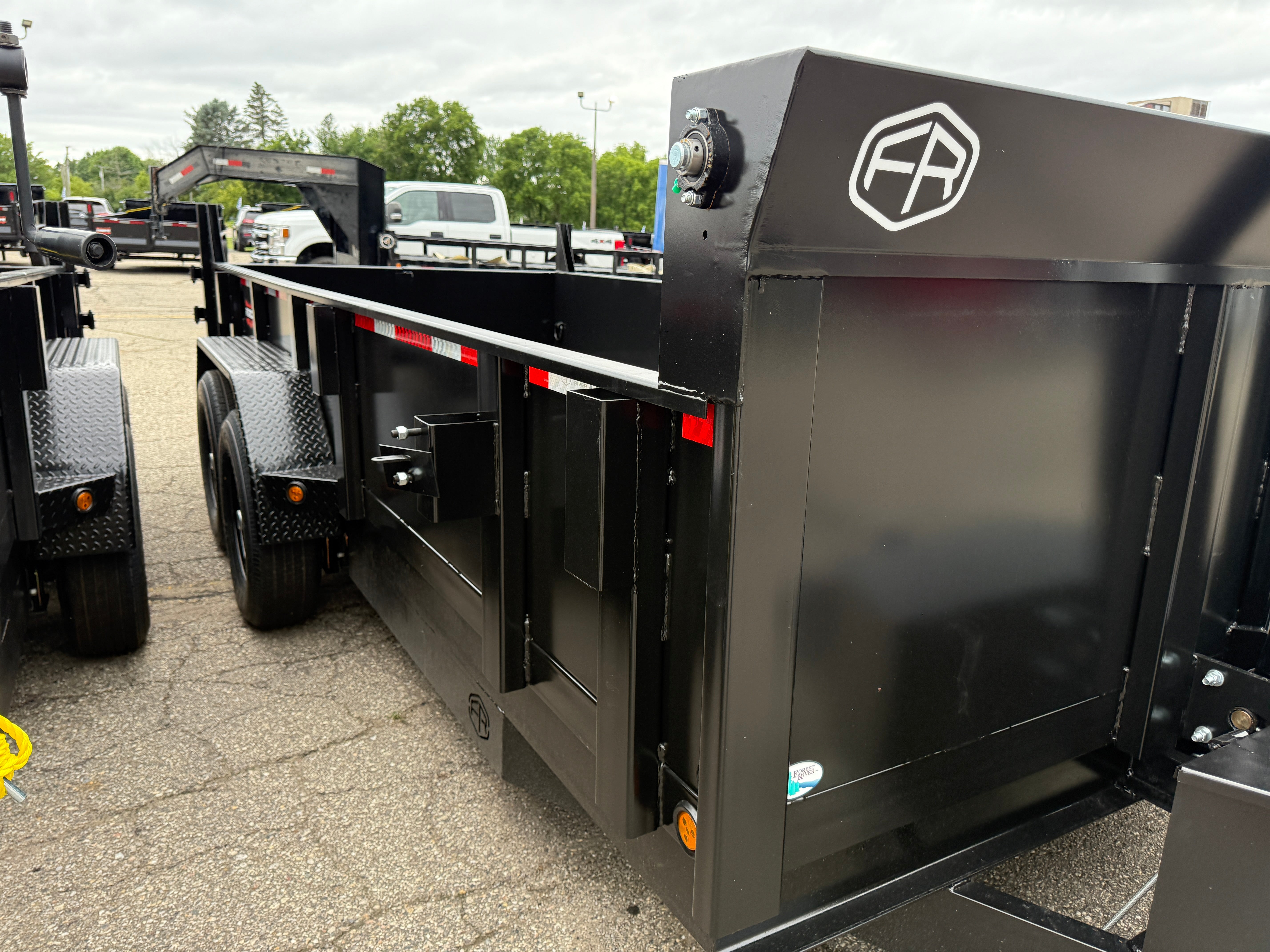 2026 Force 7' x 16' Telescoping Dump Trailer