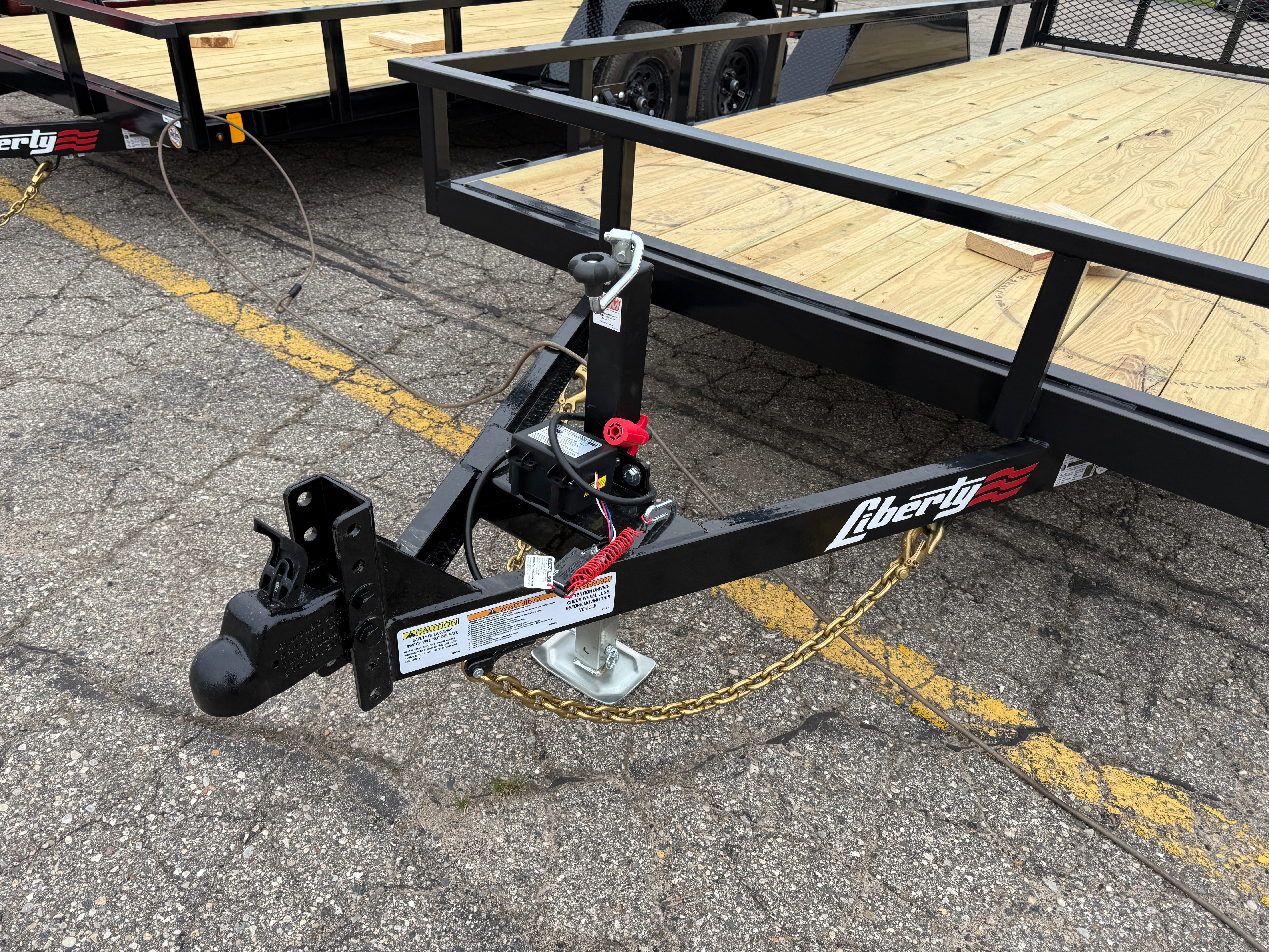 2026 Liberty 83" x 16' Utility Trailer