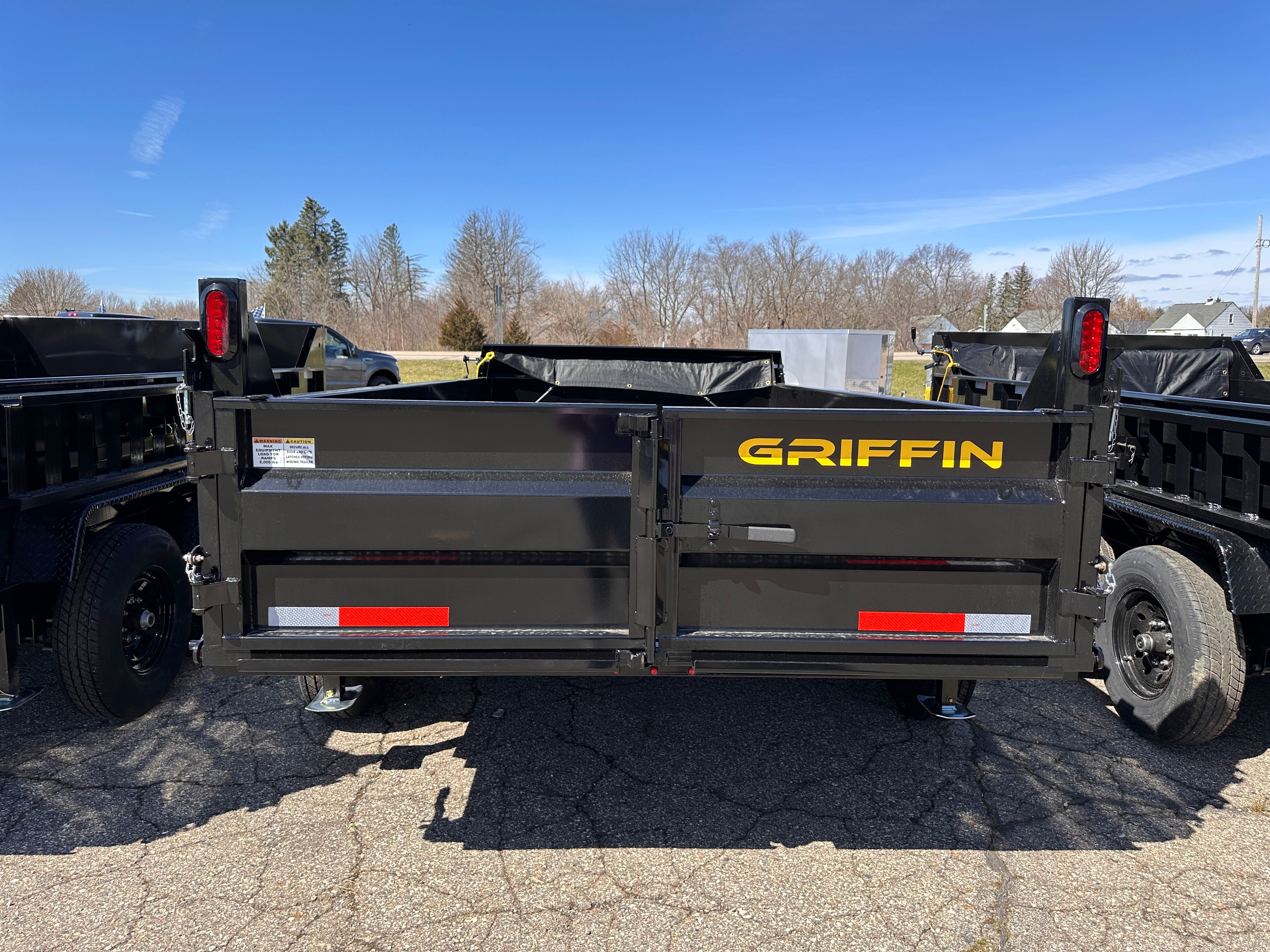 2024 Griffin GT-714 Dump Trailer 14K