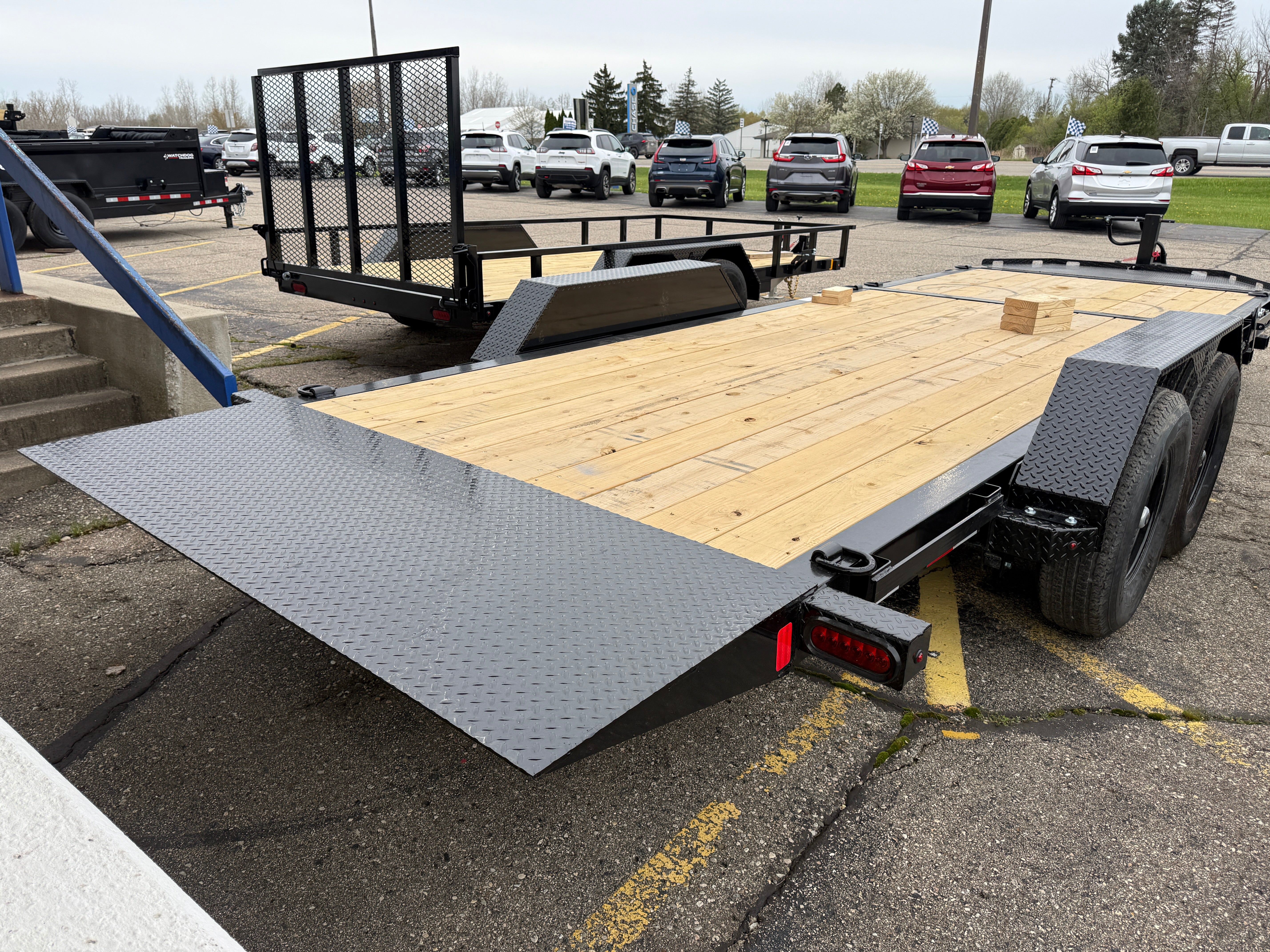 2026 Liberty 83" x 22' Tilt Deck Equipment Trailer