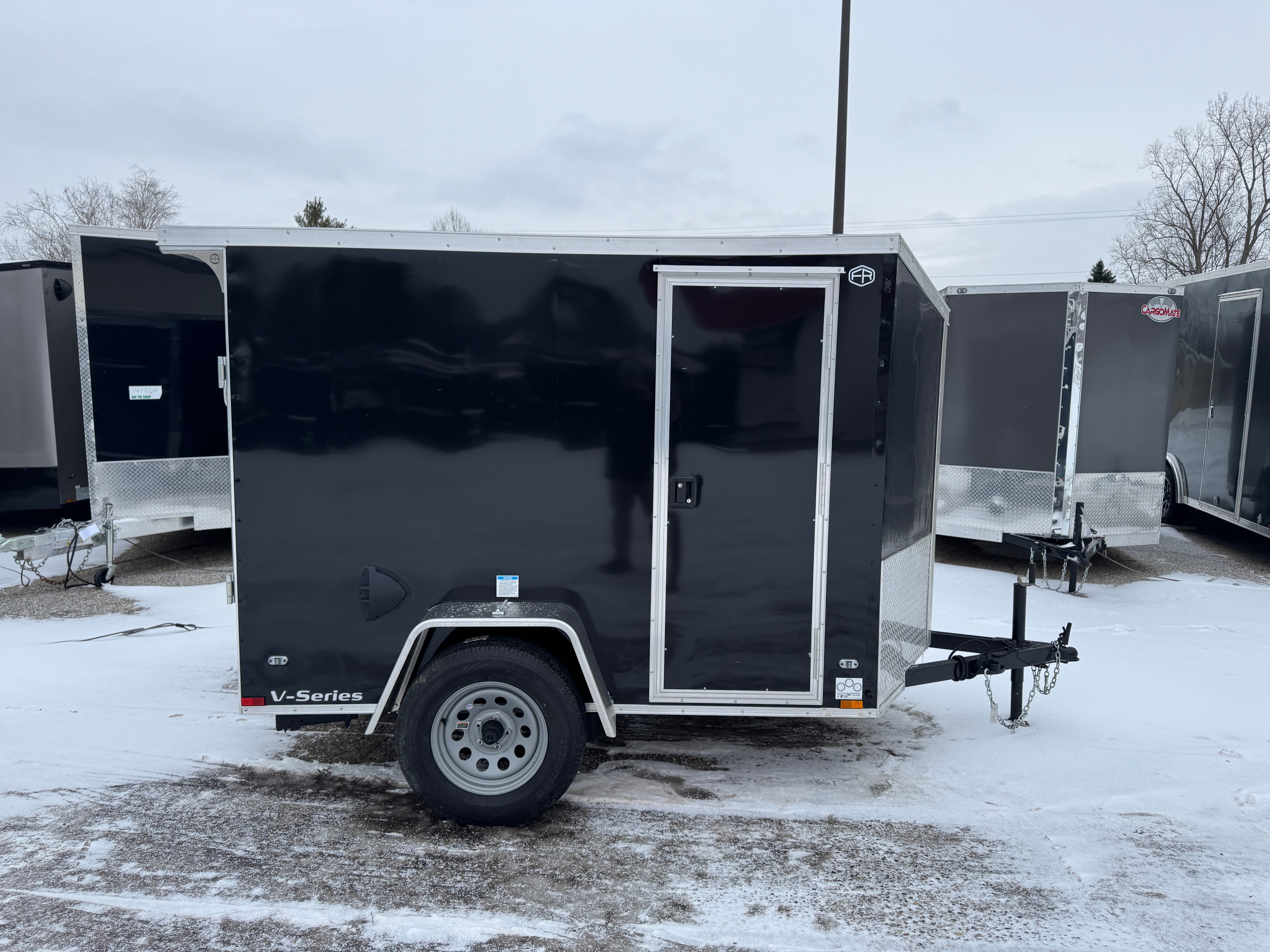 2026 Contintental Cargo 5' x 8' Enclosed Cargo Trailer
