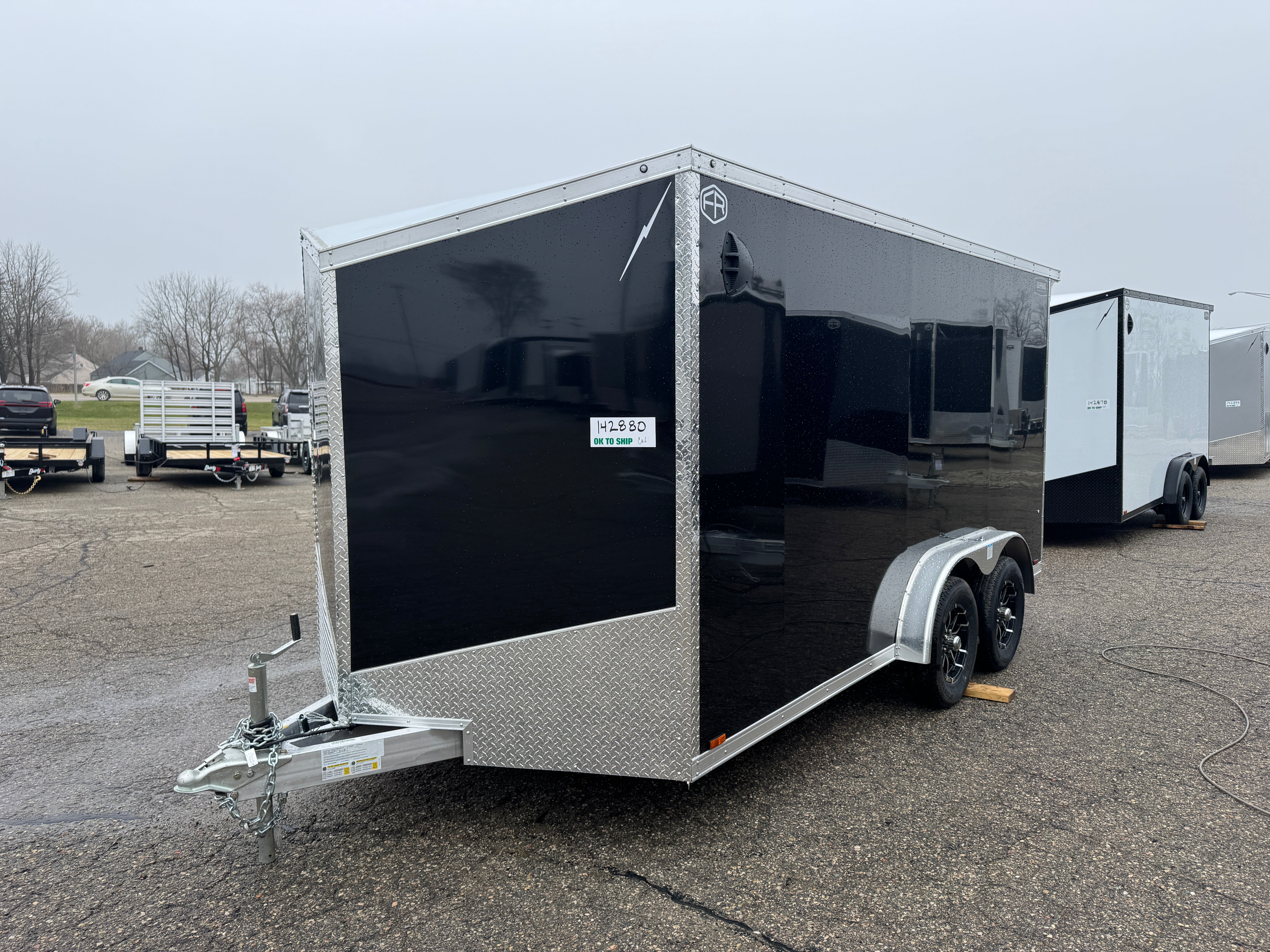 2026 Lightning 7.5' x 14' Enclosed Cargo Trailer