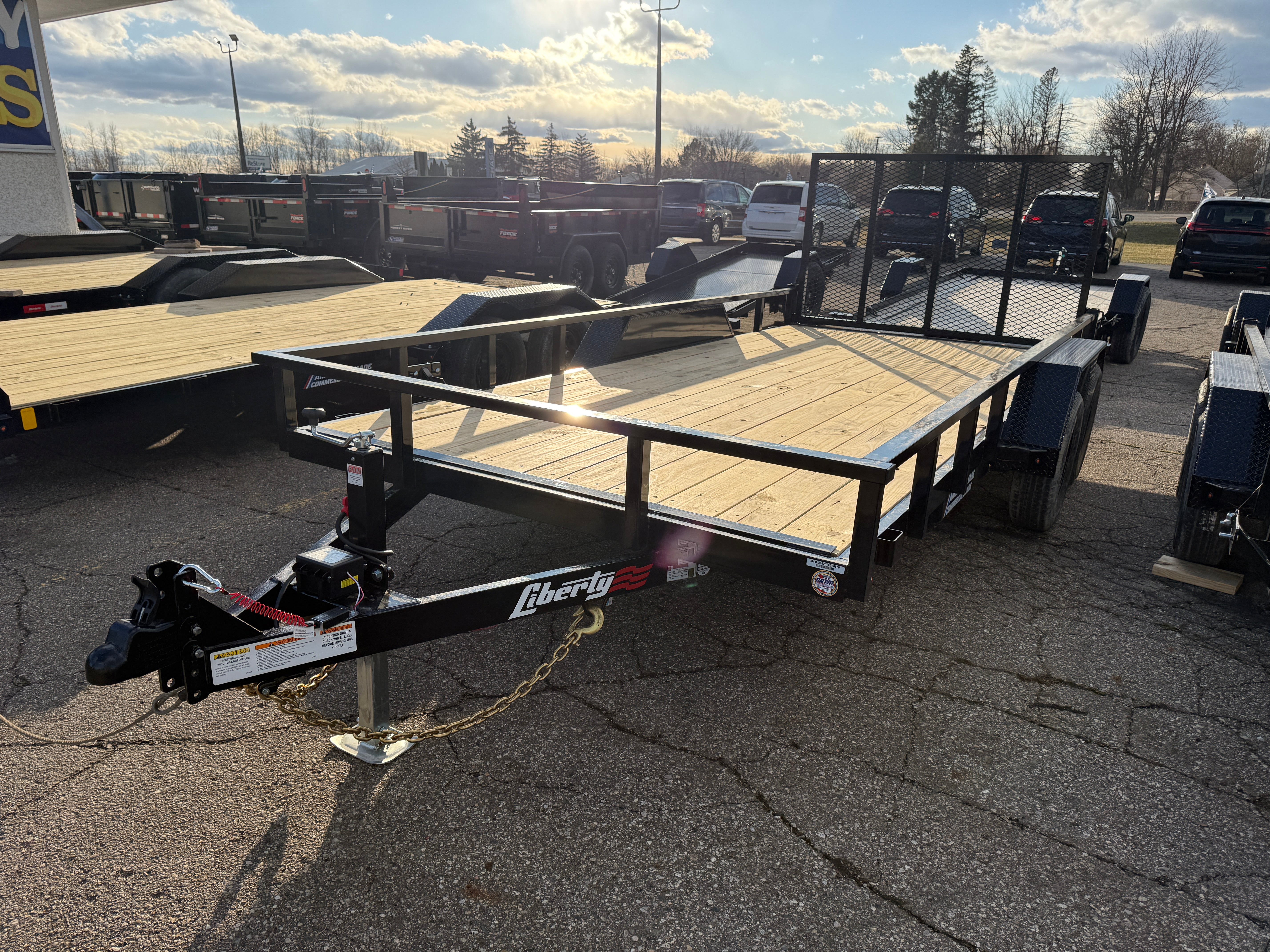 2026 Liberty 83" x 16' Utility Trailer