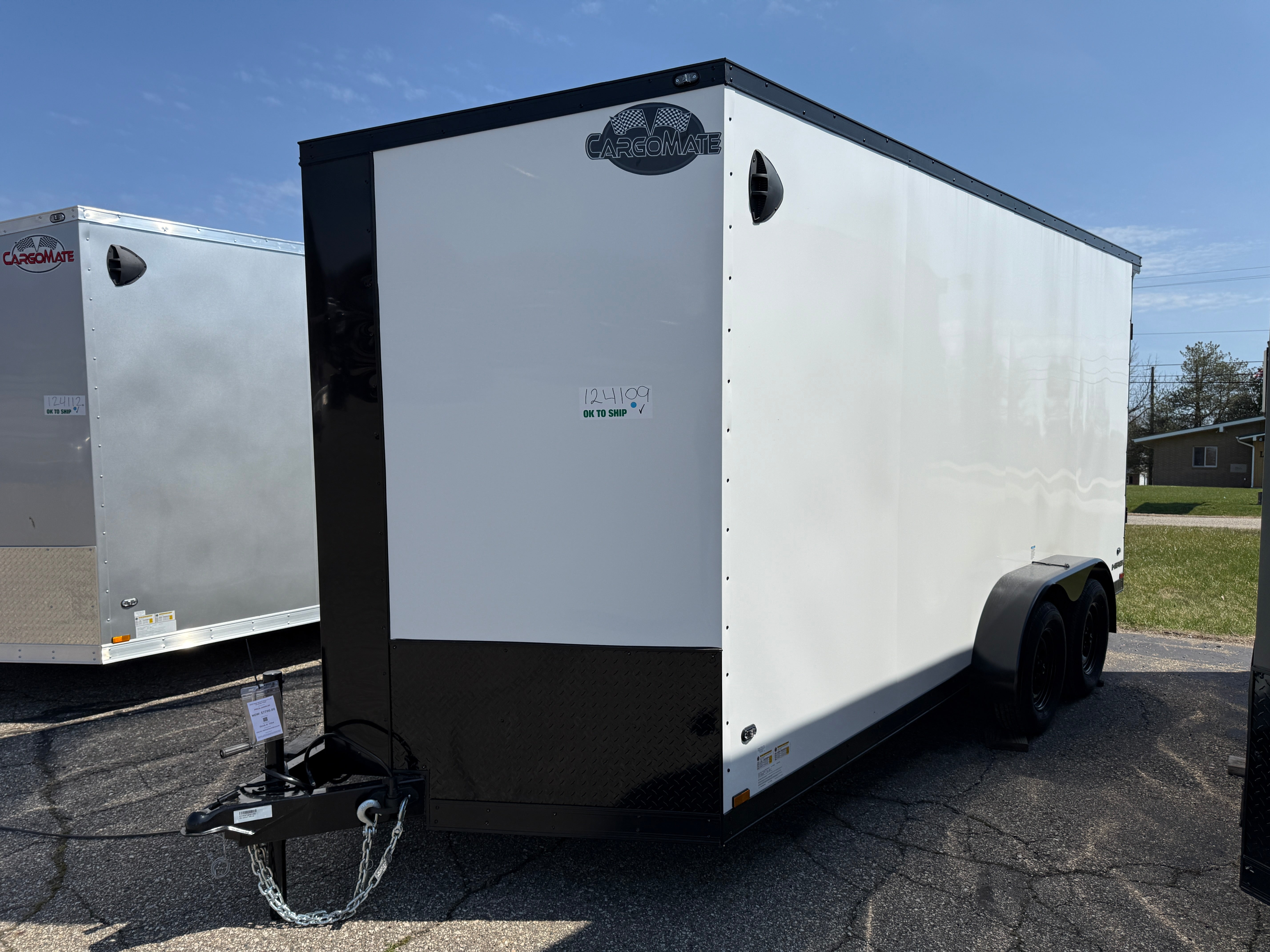 2025 Cargo Mate E-Series 7' x 16' Enclosed Trailer