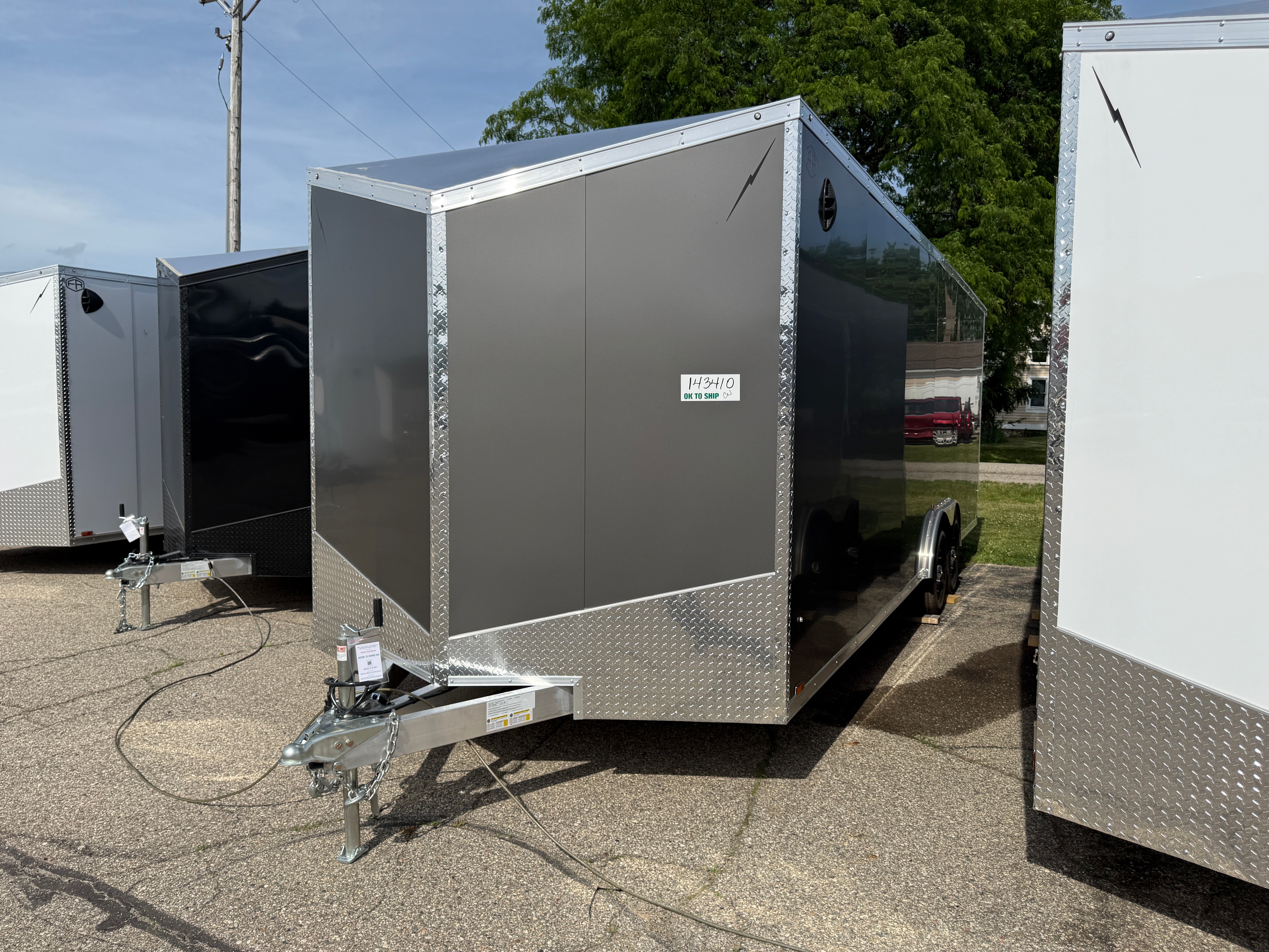 2027 Lightning 8.5' x 24' Aluminum Car Hauler Enclosed Trailer