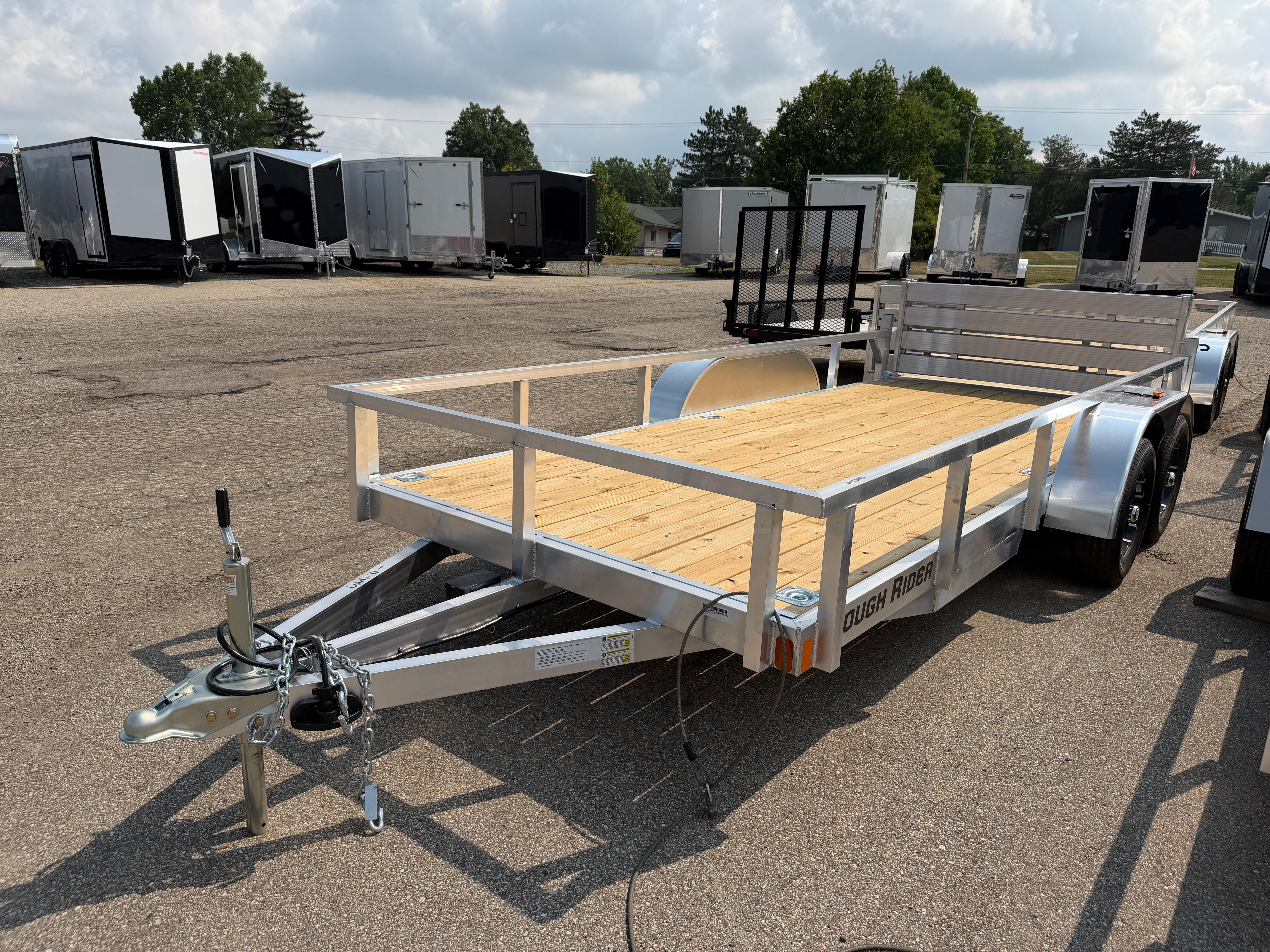 2027 Rough Rider 6.5' x 16' Utility Trailer