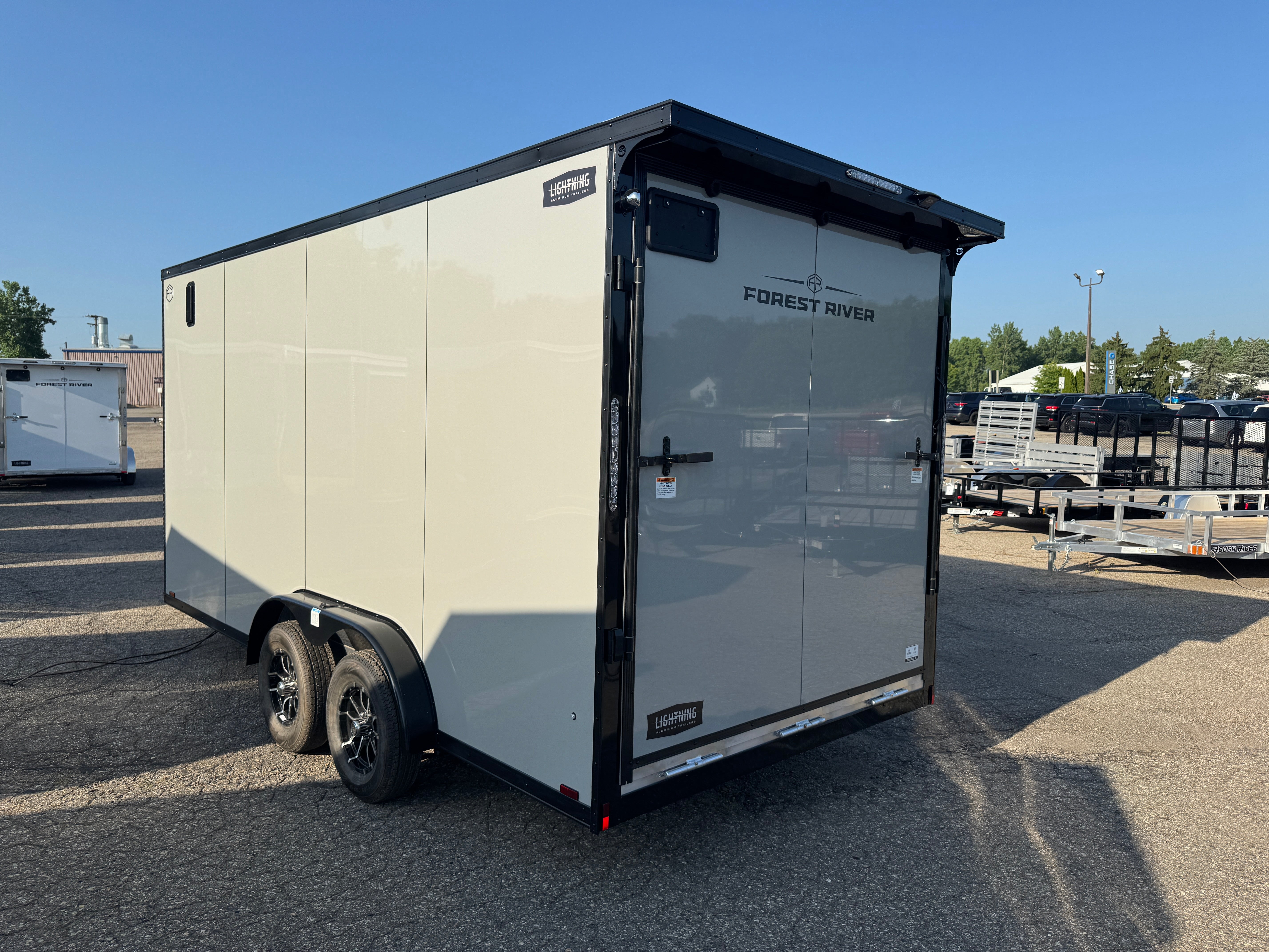 2027 Lightning Aluminum 7.5' x 16' Enclosed Trailer