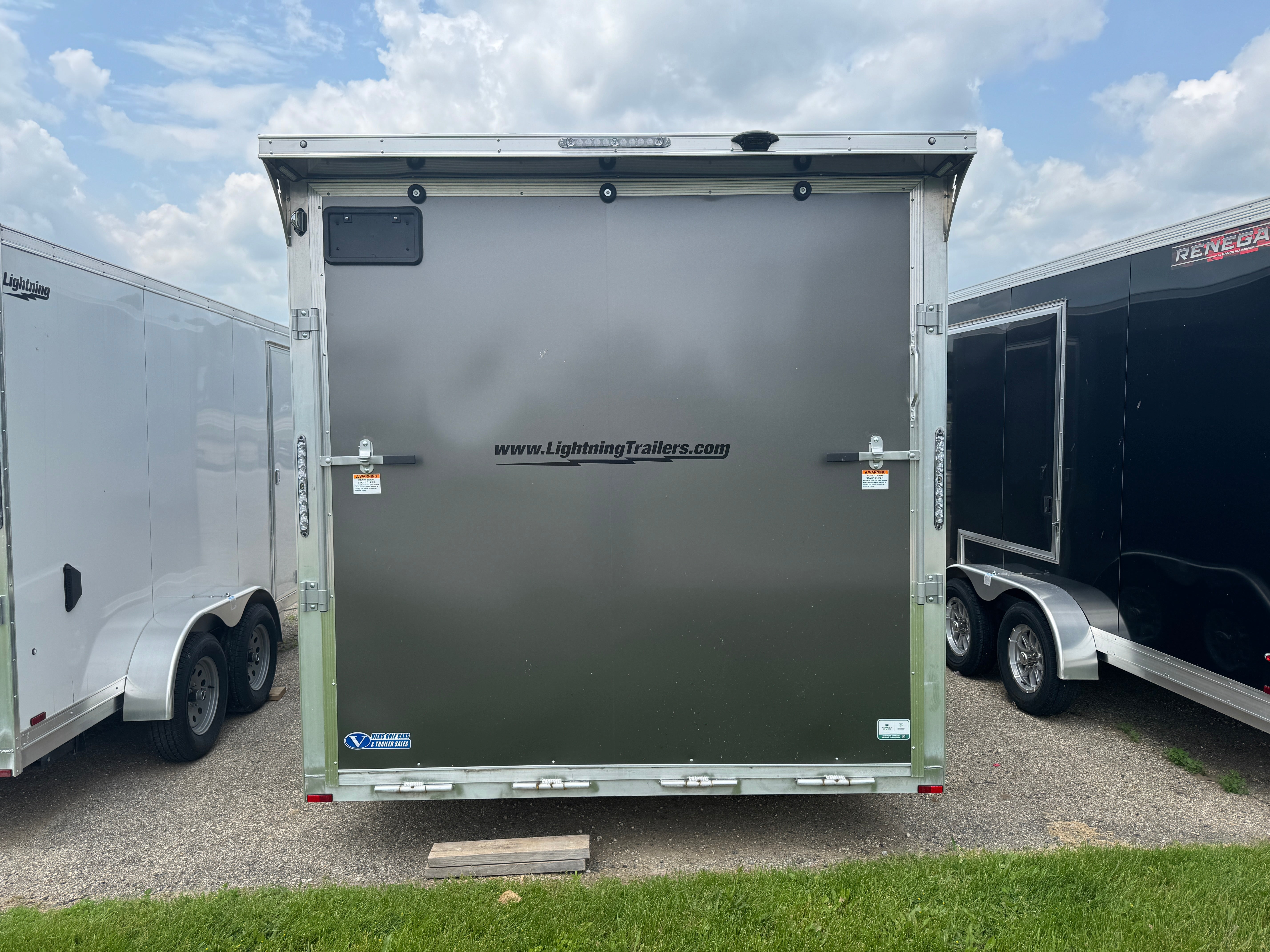 2025 Lightning Aluminum 8.5' x 18' Enclosed Car Hauler Trailer