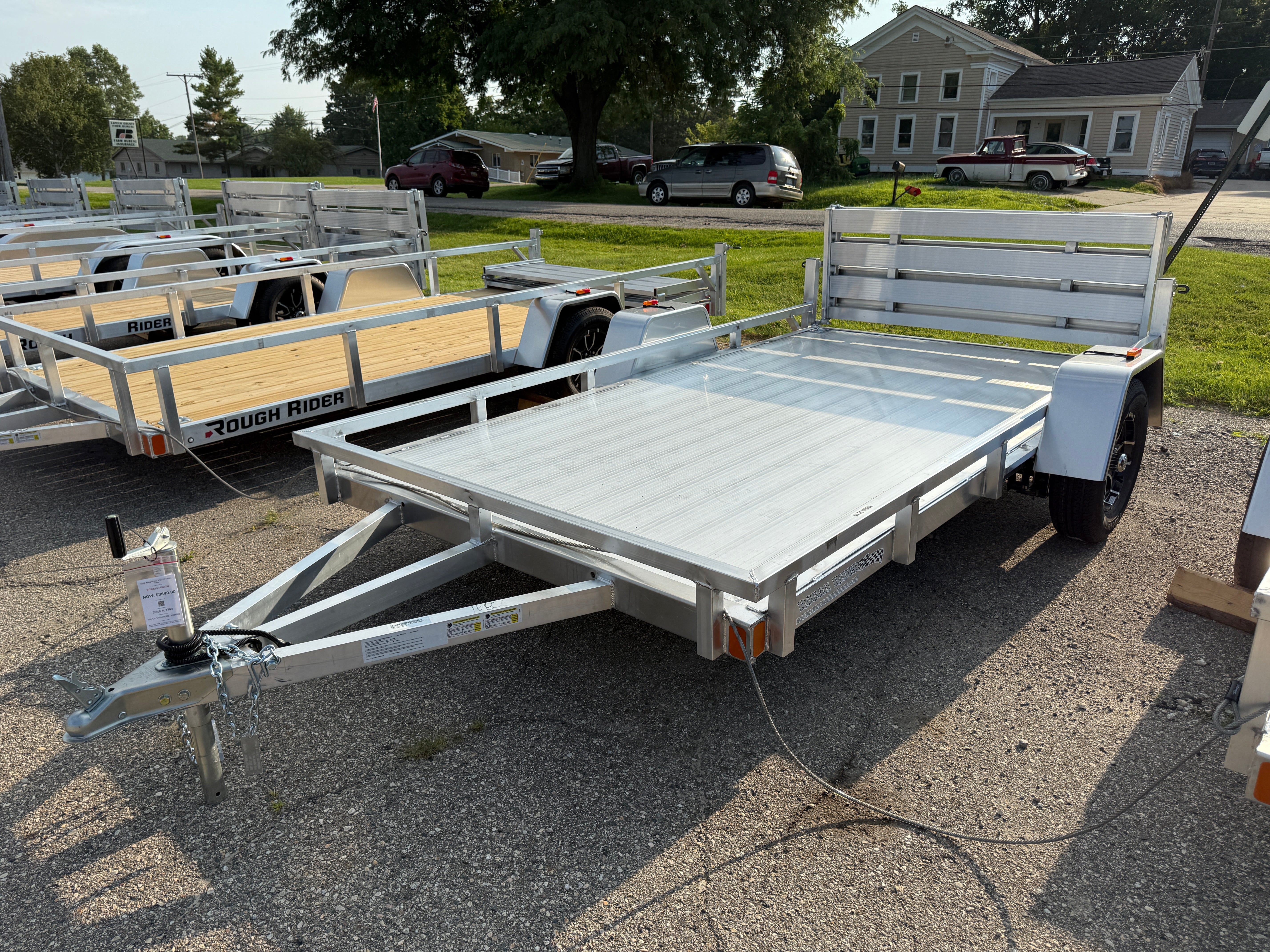 2026 Rough Rider 6.5' x 12' Utility Trailer