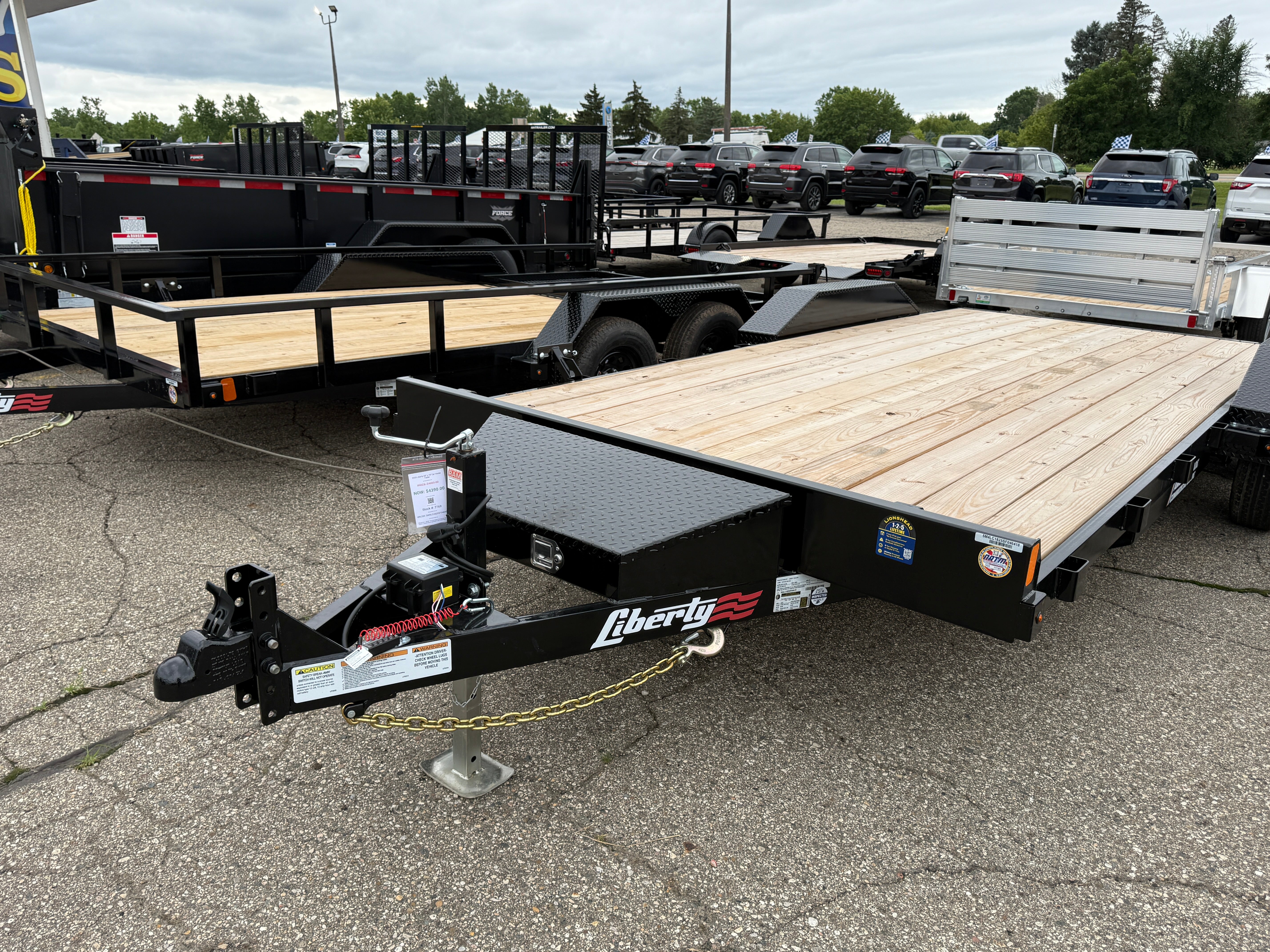 2025 Liberty 83" x 18' Car Hauler Trailer
