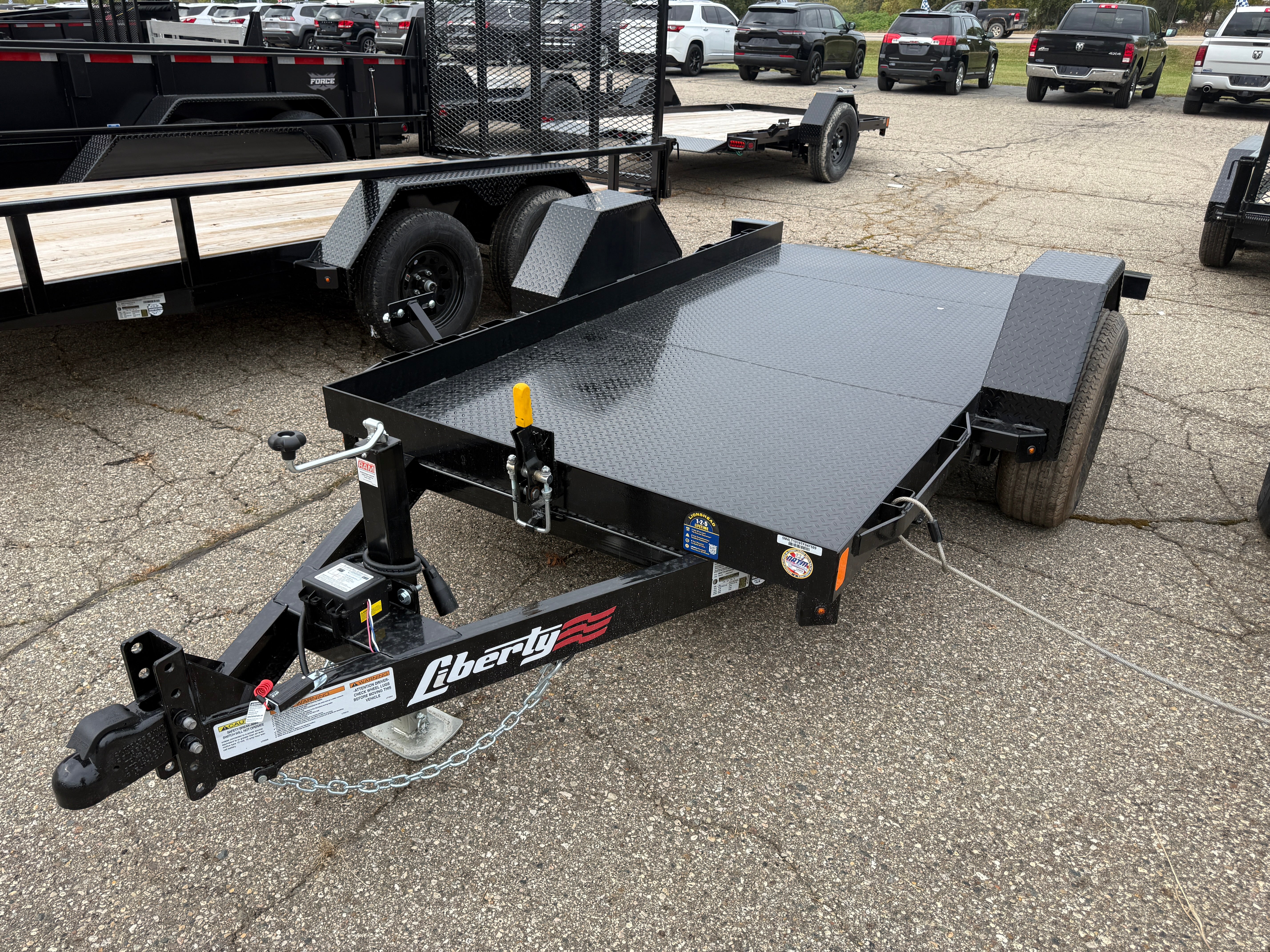 2026 Liberty 60" x 10" Tilt Deck Equipment Trailer