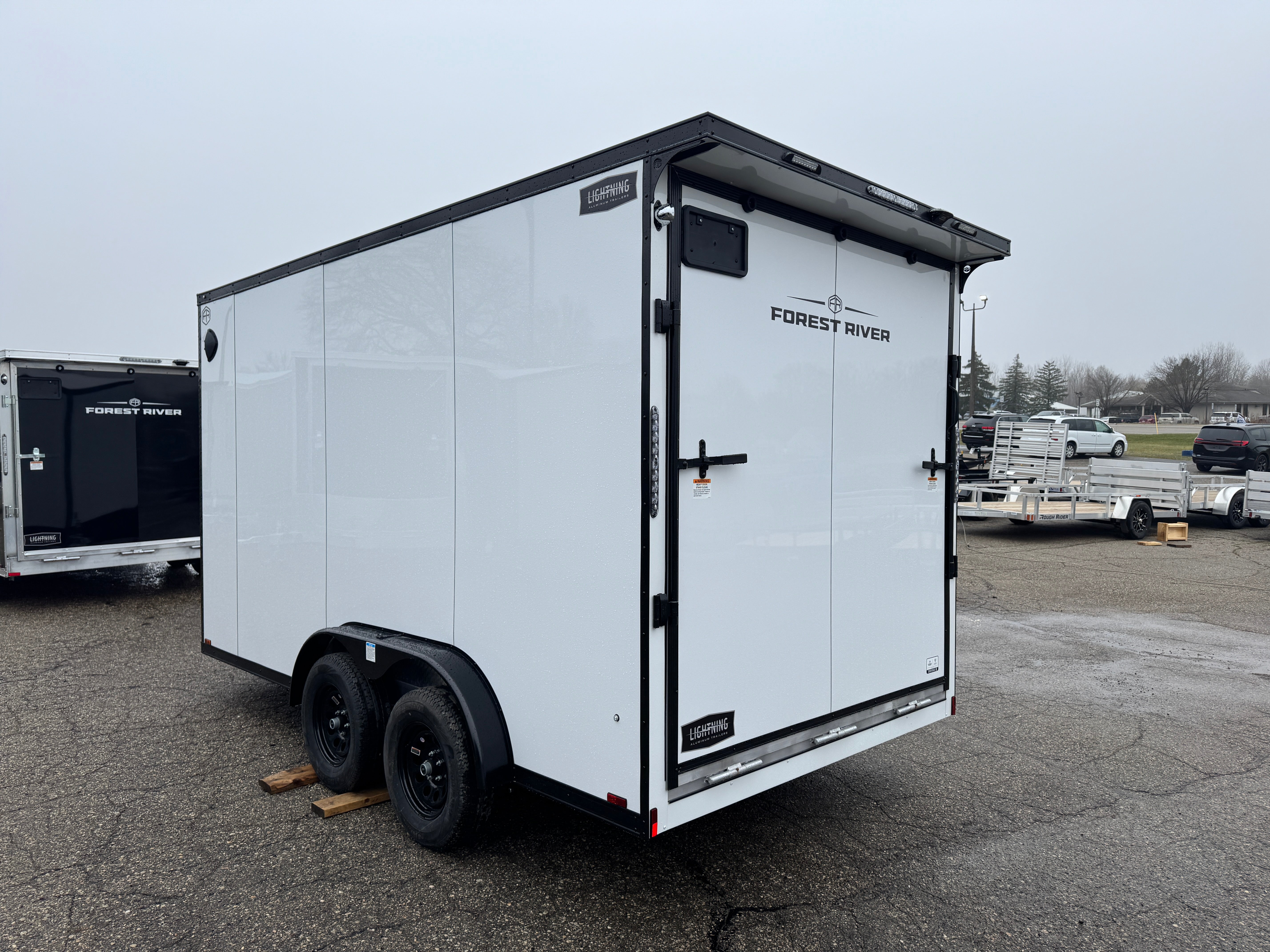2026 Lightning Aluminum 7.5' x 14' Enclosed Cargo Trailer