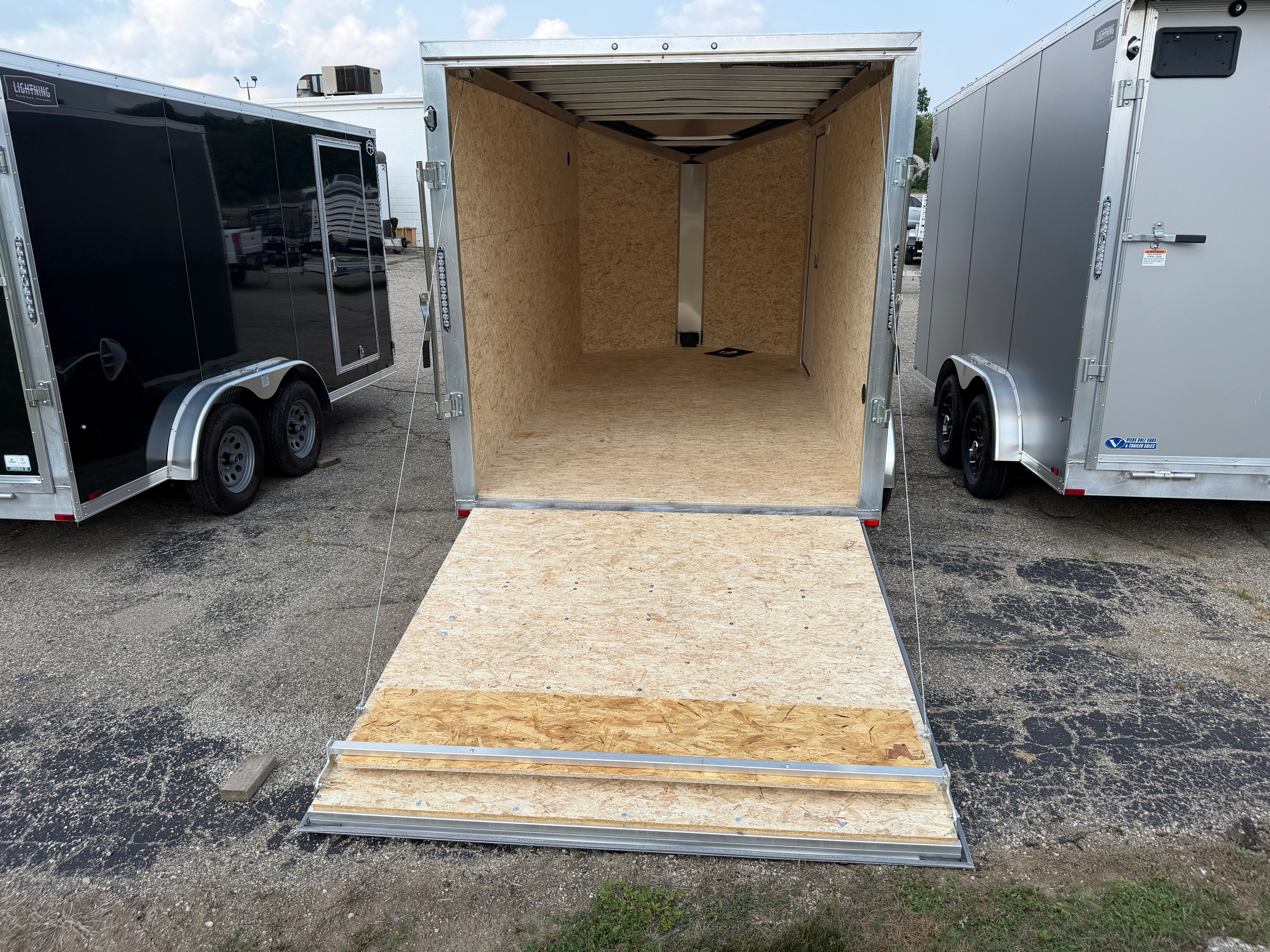 2027 Lightning Aluminum Eco 7' x 14' Enclosed Trailer