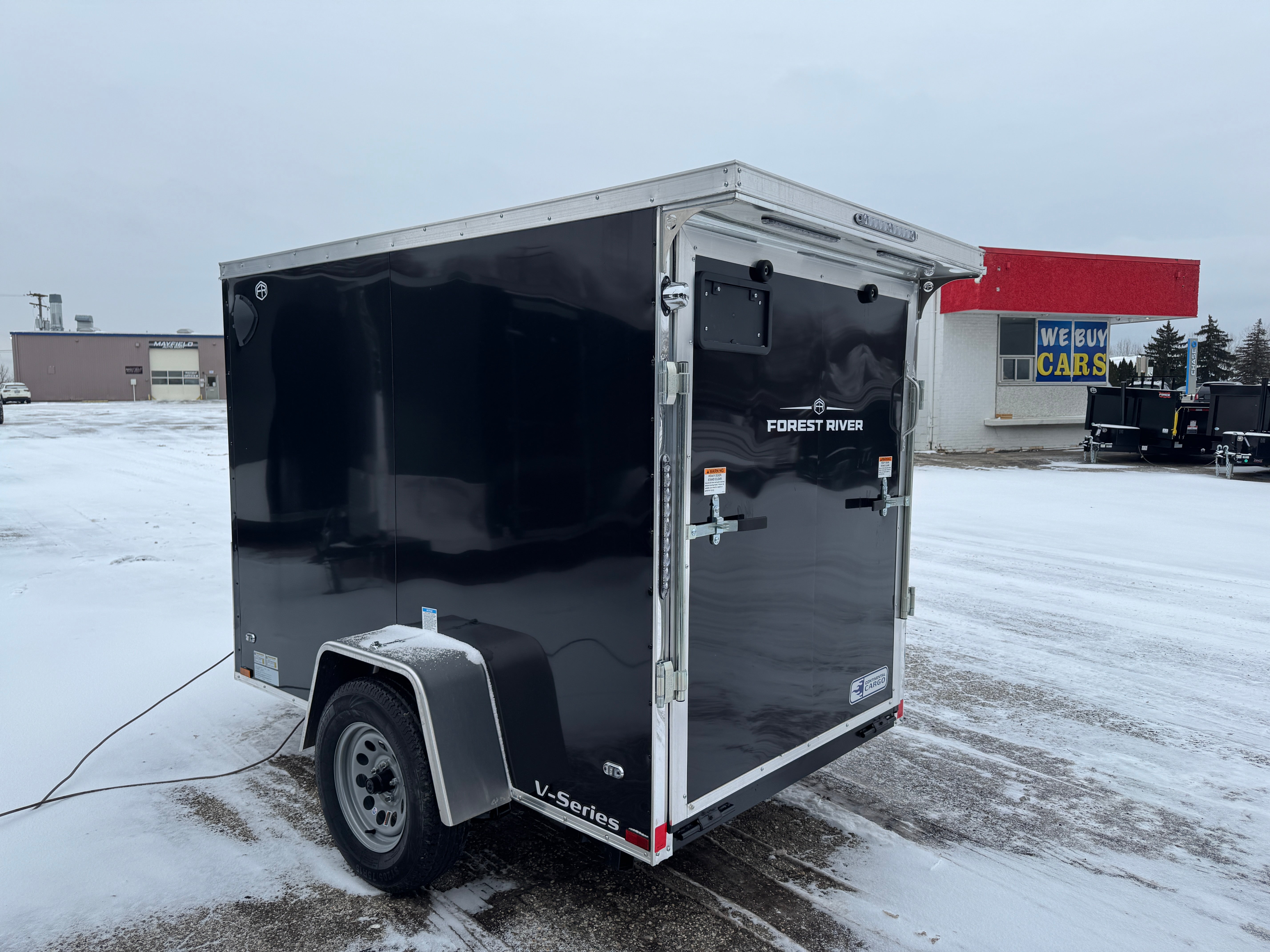 2026 Contintental Cargo 5' x 8' Enclosed Cargo Trailer