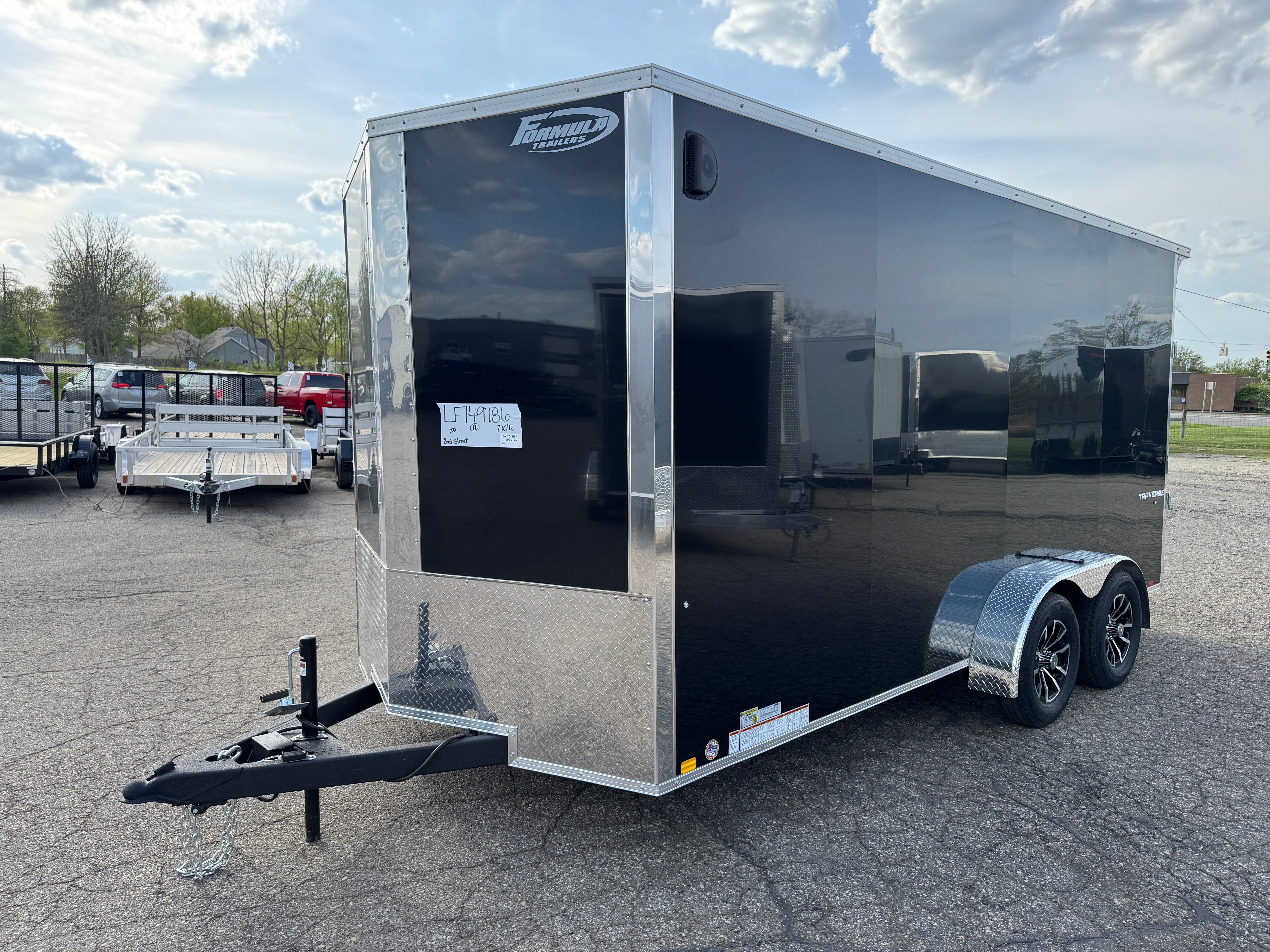 2026 Formula Traverse 7' x 16' Enclosed Cargo Trailer
