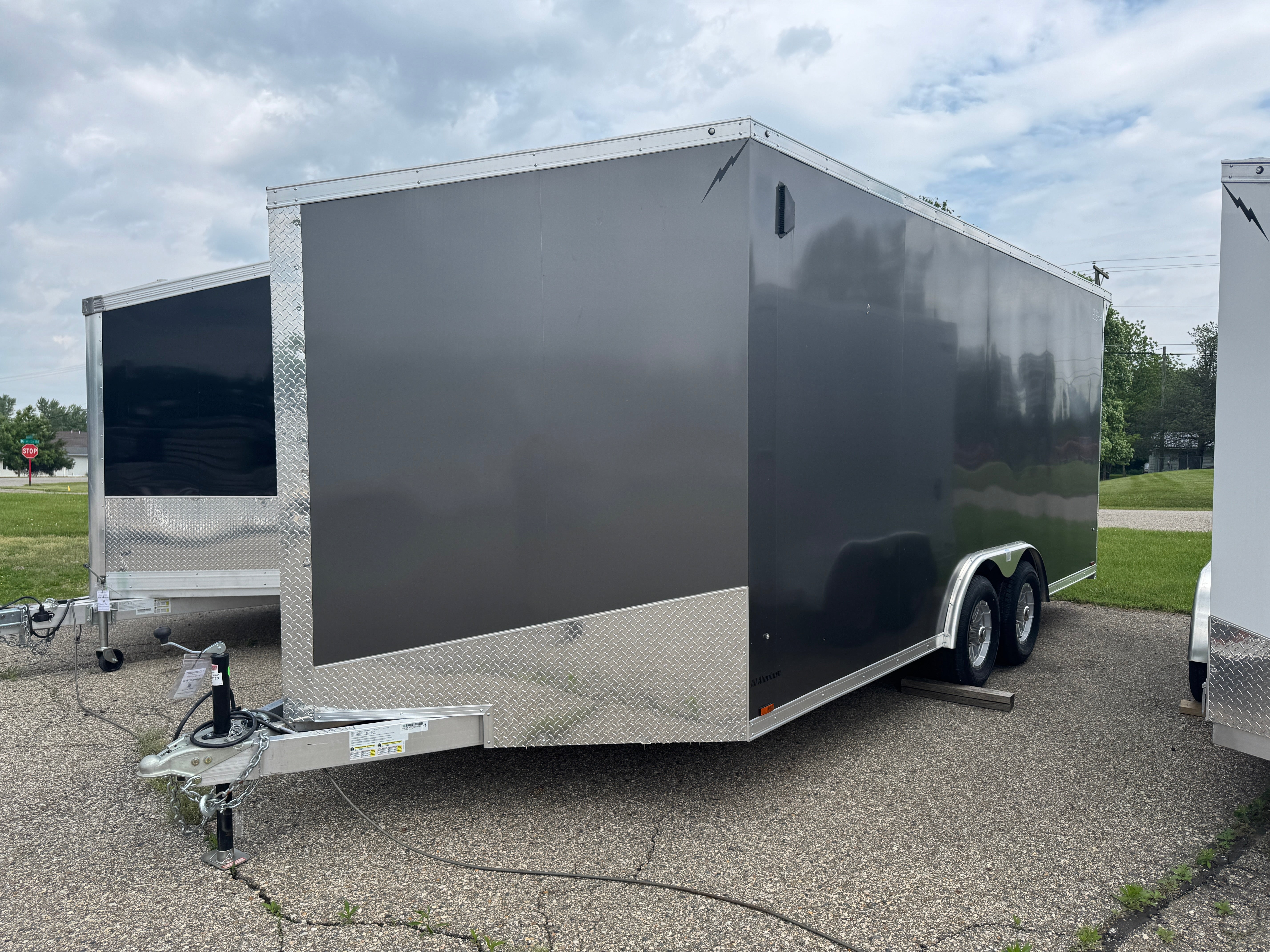 2025 Lightning Aluminum 8.5' x 18' Enclosed Car Hauler Trailer