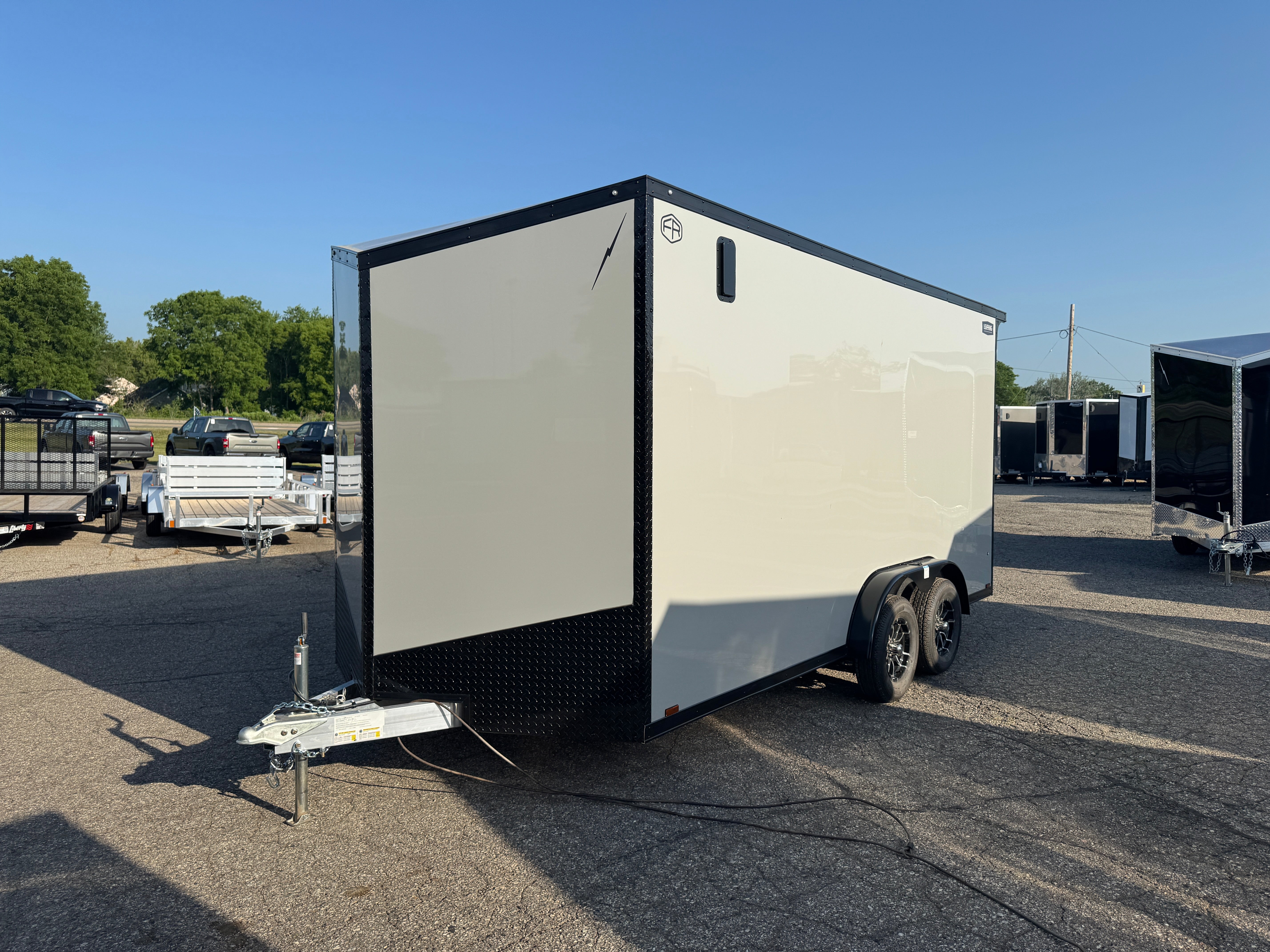 2027 Lightning Aluminum 7.5' x 16' Enclosed Trailer