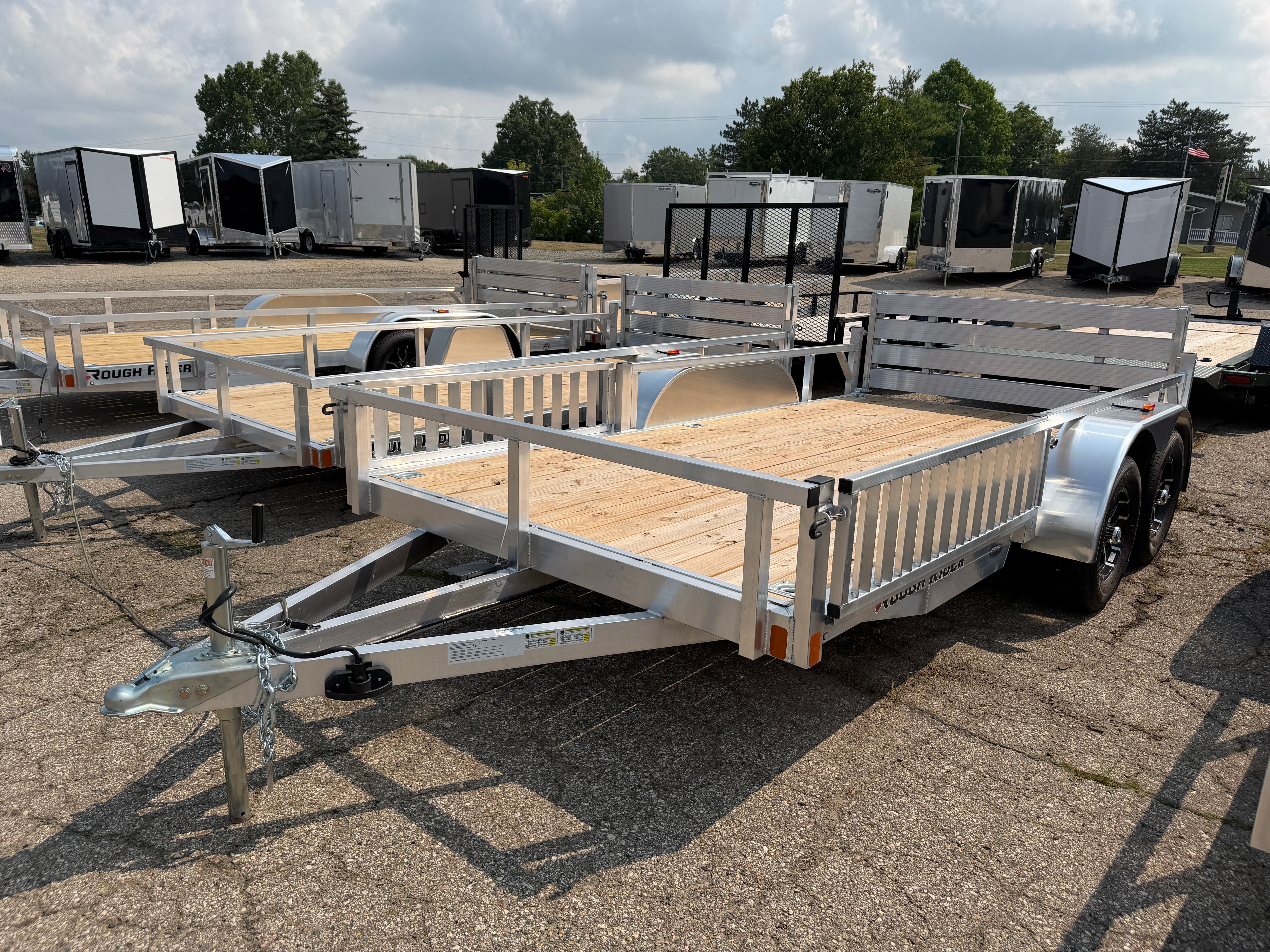 2027 Rough Rider Aluminum 7' x 14' Utility ATV Trailer