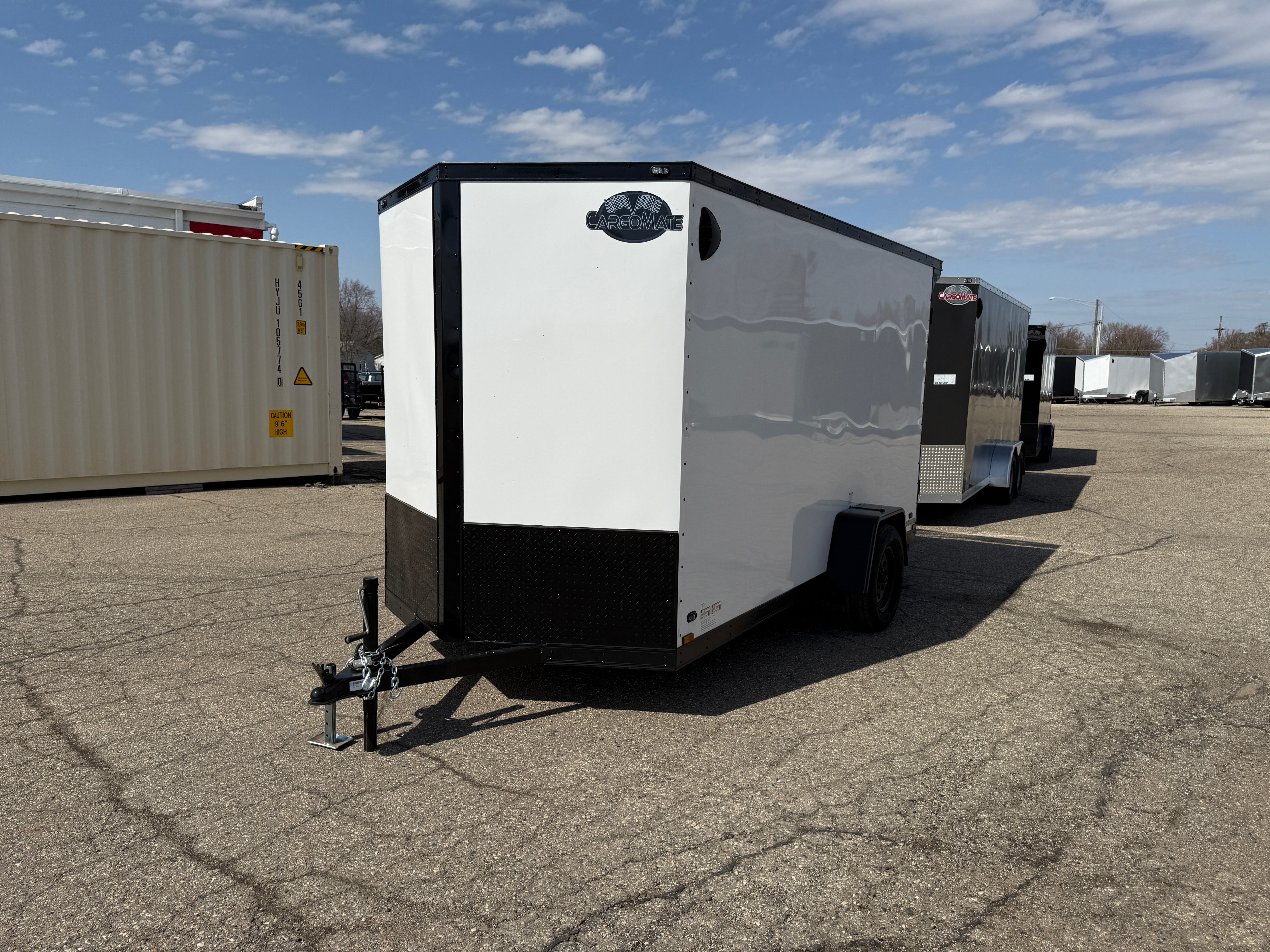 DAMAGED - 2025 Cargo Mate E-Series 6' x 12' Enclosed Trailer