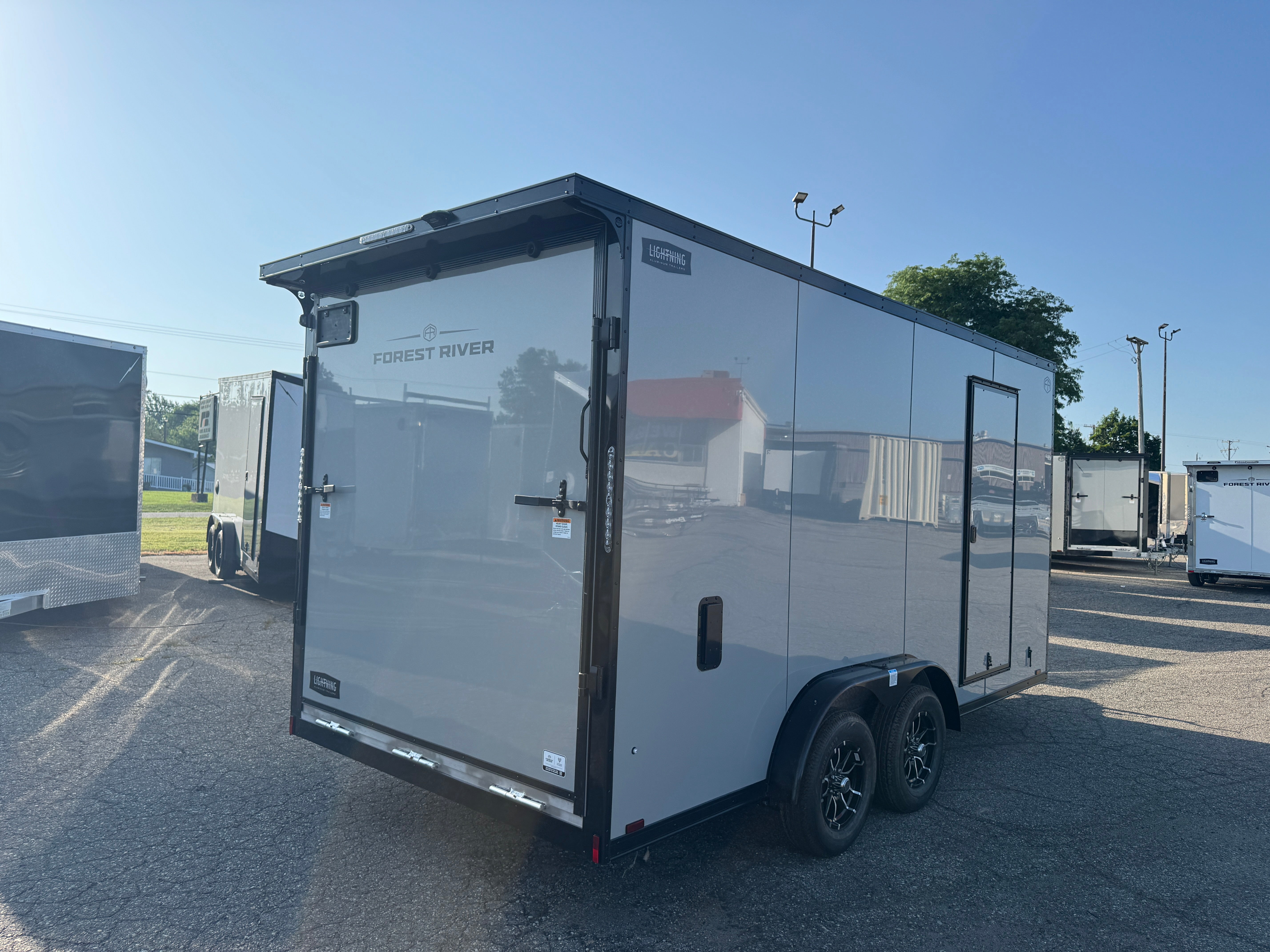 2027 Lightning Aluminum 7.5' x 16' Enclosed Trailer