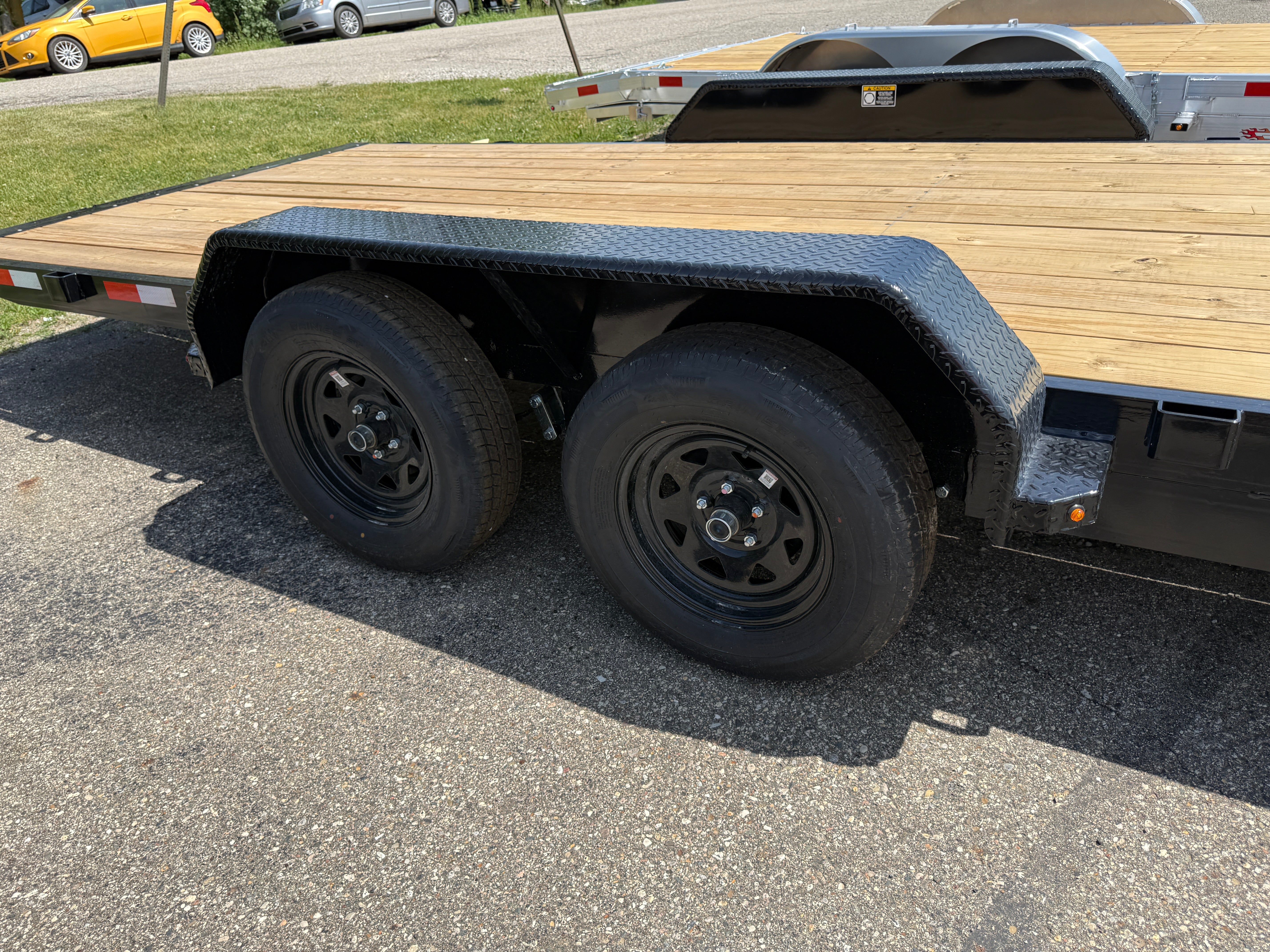 2026 H & H 82" x 18' Manual Tilt Speed Loader Car Hauler Trailer