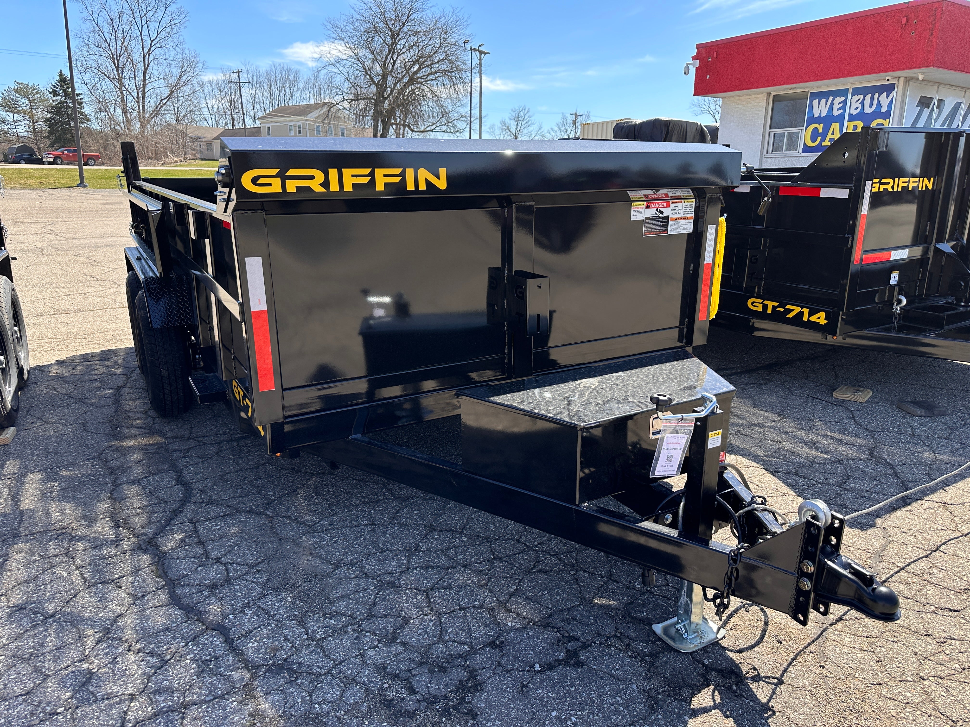 2024 Griffin GT-714 Dump Trailer 14K