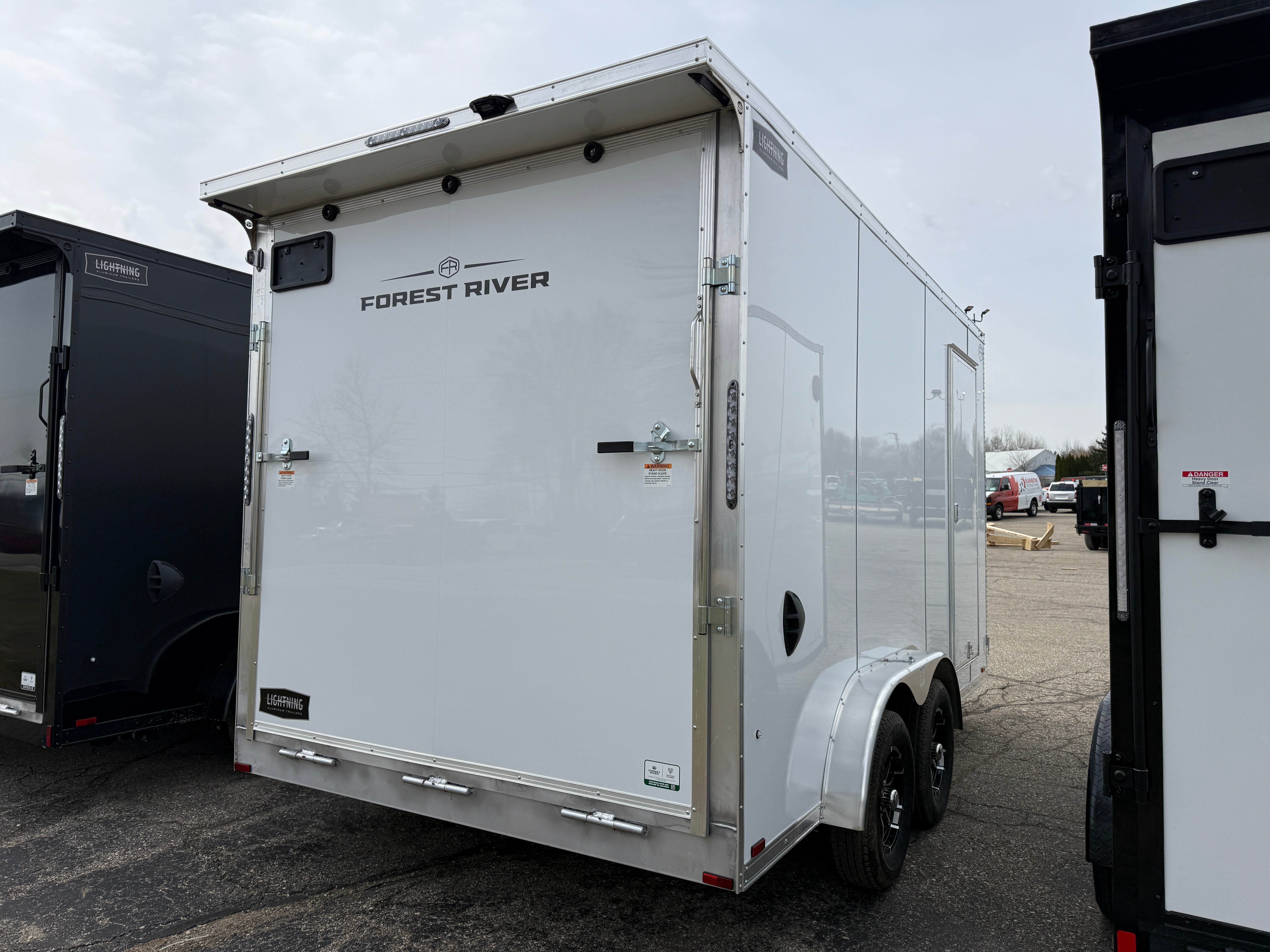 2026 Lightning Aluminum 7.5' x 14' Enclosed Cargo Trailer