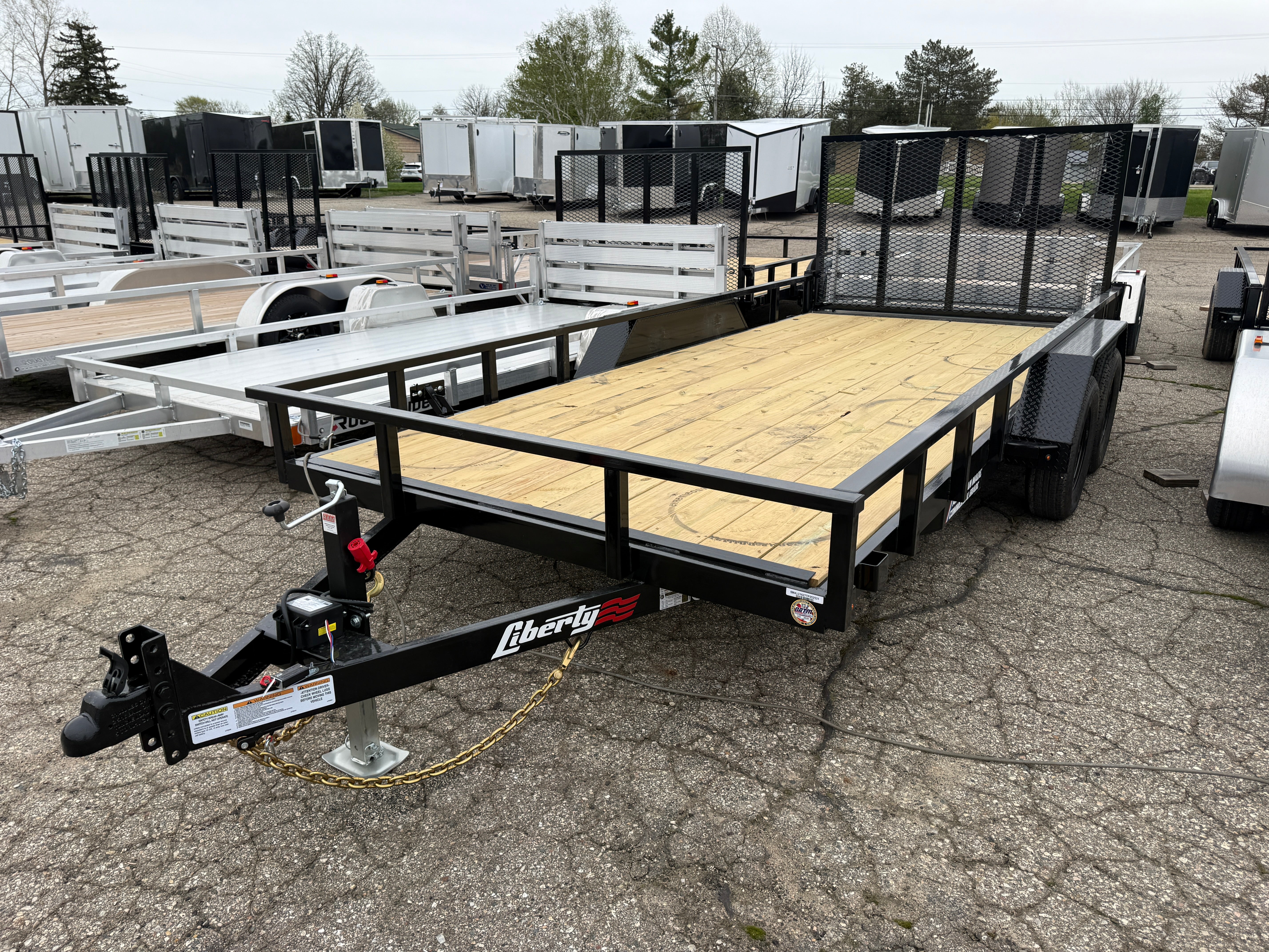2026 Liberty 83" x 16' Utility Trailer