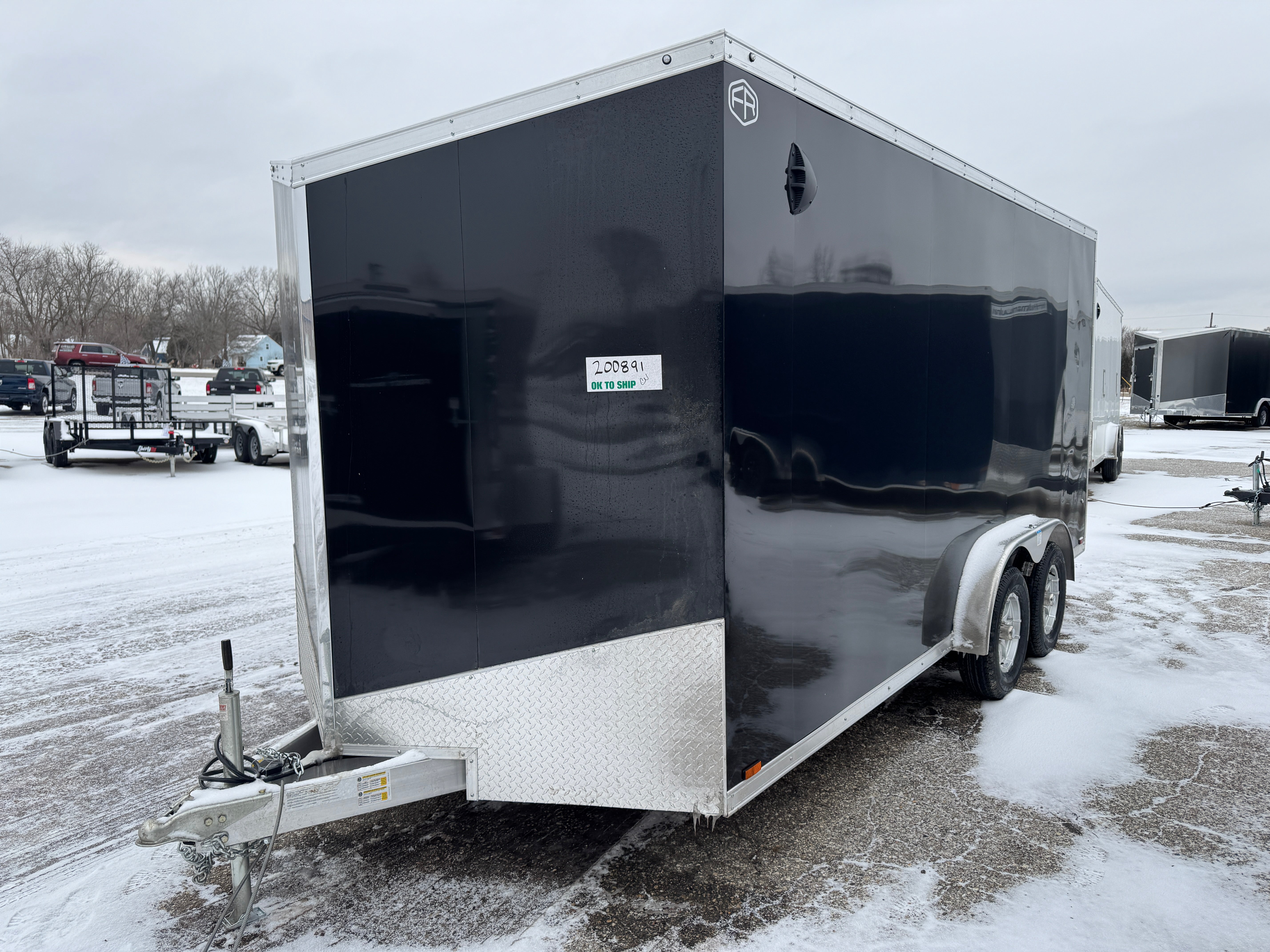 2026 Ameri-Lite Aluminum 7.5' x 16' Enclosed Cargo Trailer