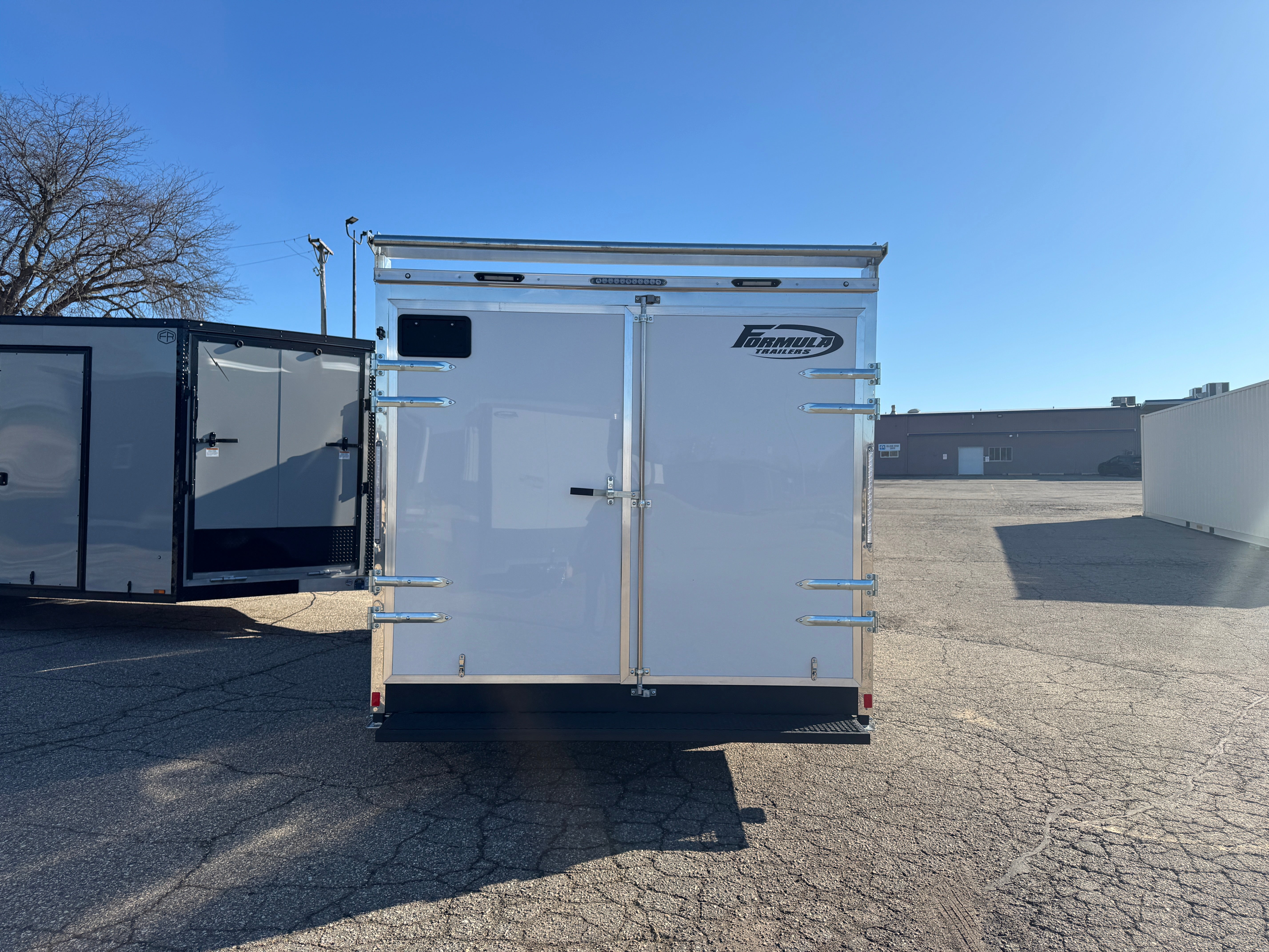 2026 Formula 8.5' x 16' Contractor Deluxe Flat Top Bullnose Enclosed Trailer