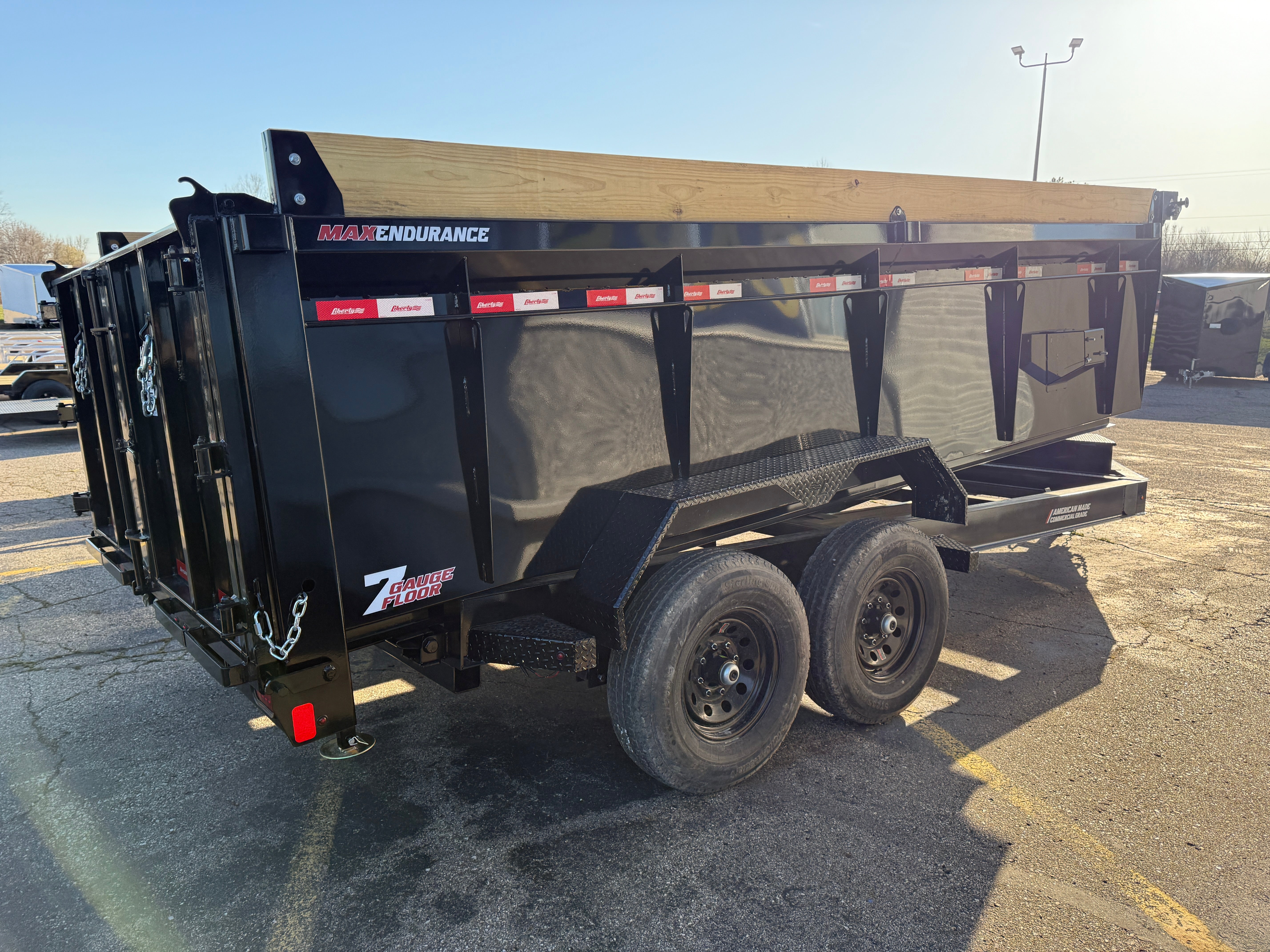 2025 Liberty 83" x 16' Dump Trailer