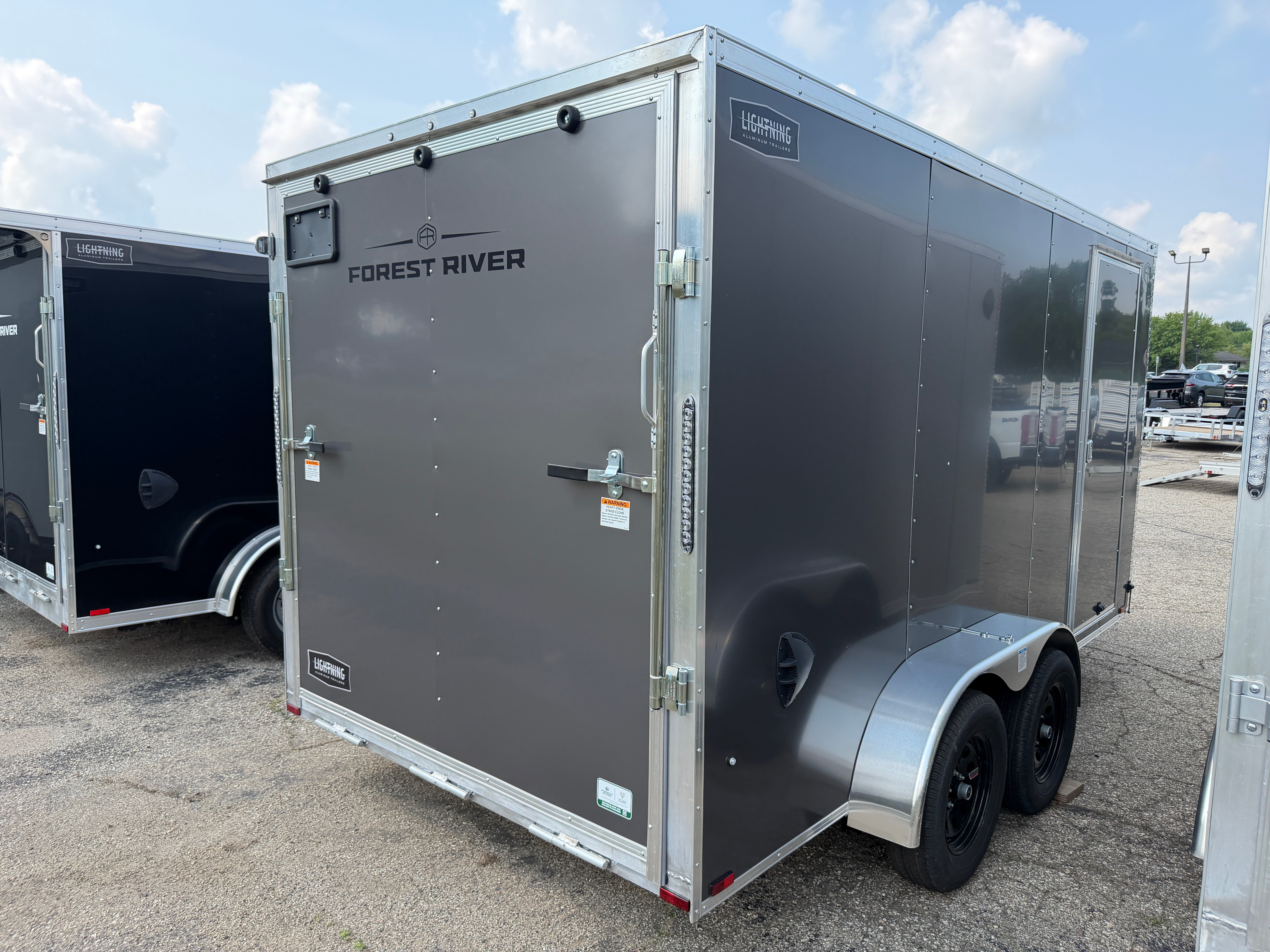 2027 Lightning Aluminum Eco 7' x 14' Enclosed Trailer