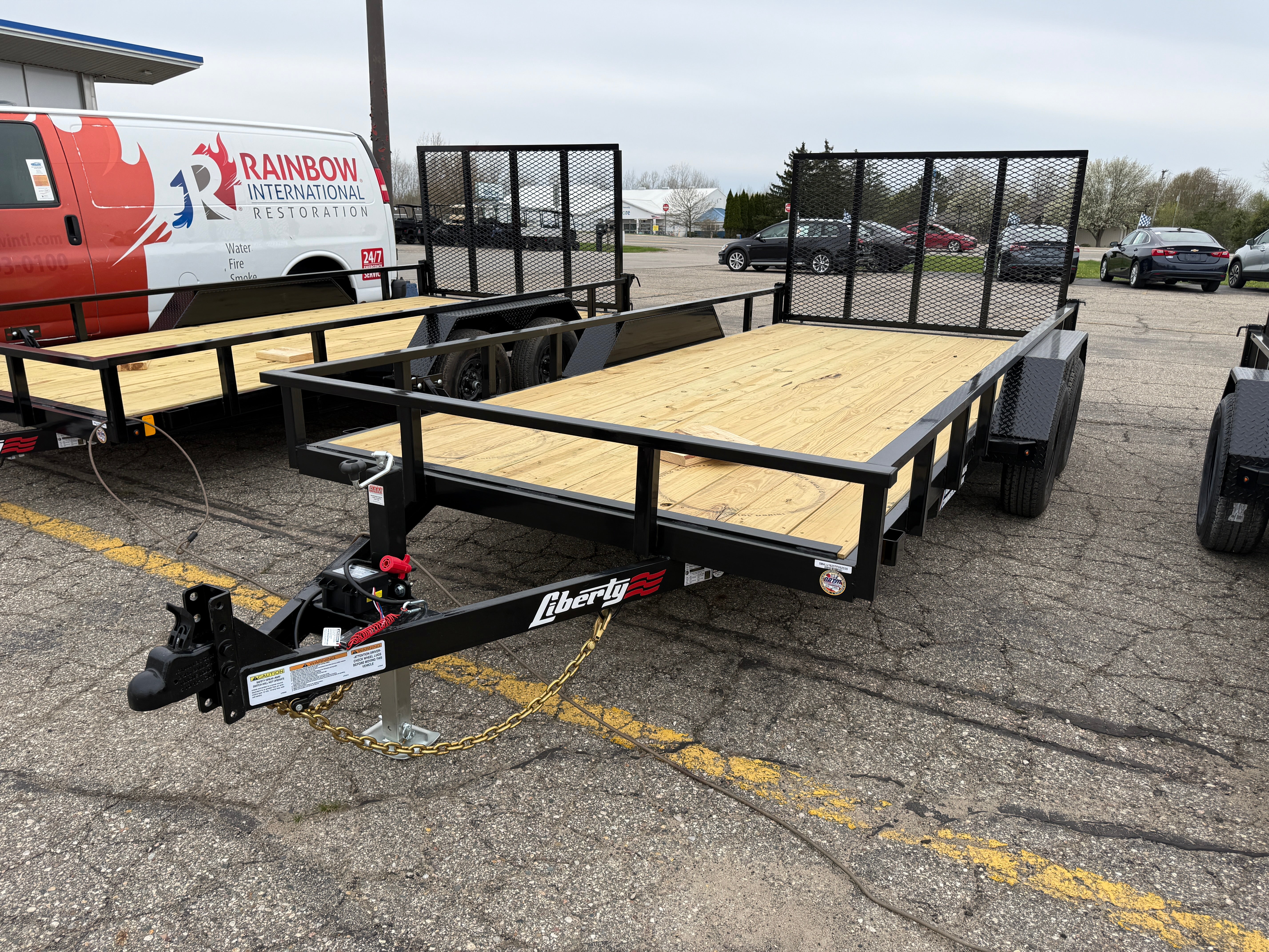 2026 Liberty 83" x 16' Utility Trailer