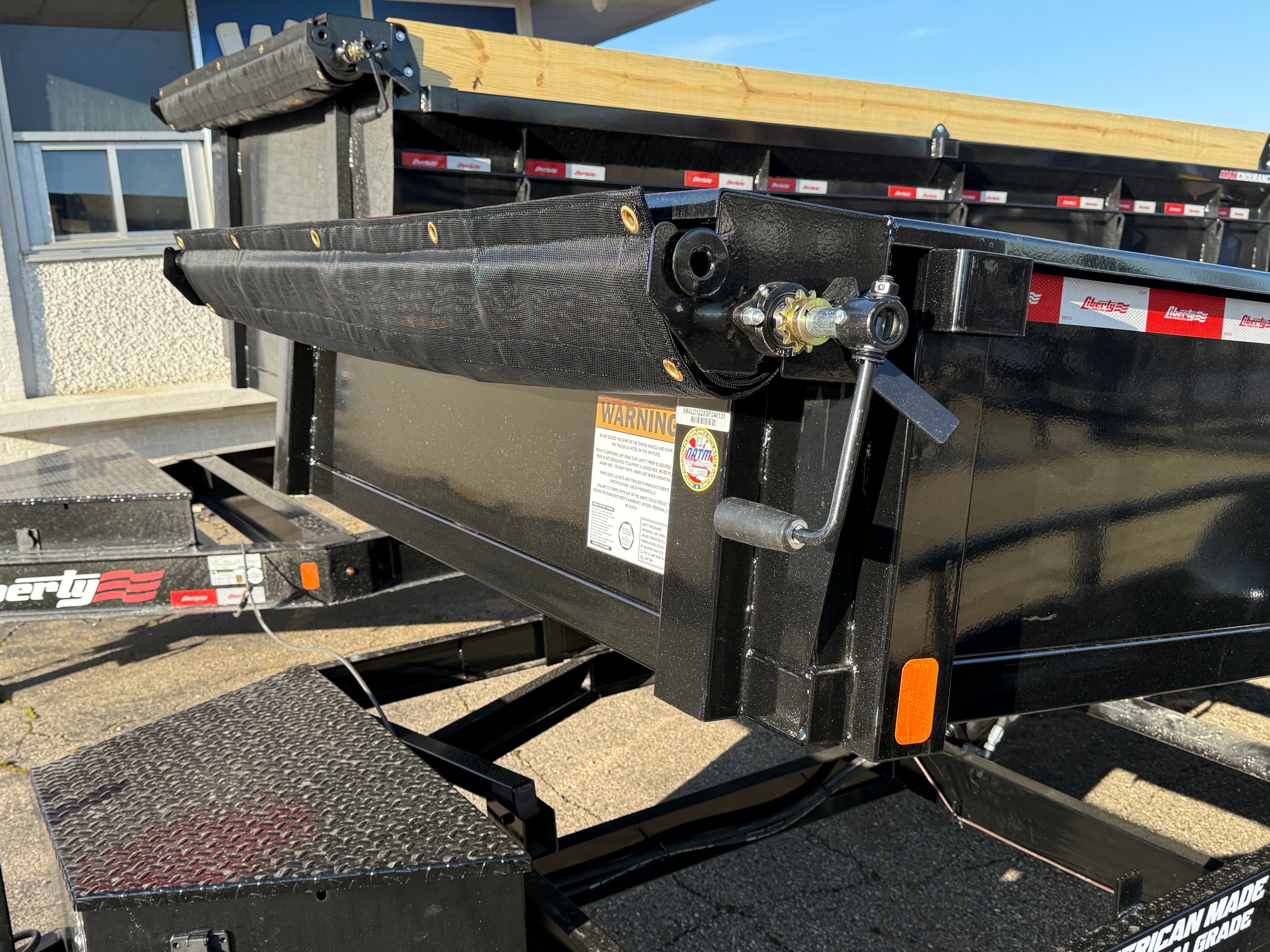 2025 Liberty 72" x 12' Dump Trailer