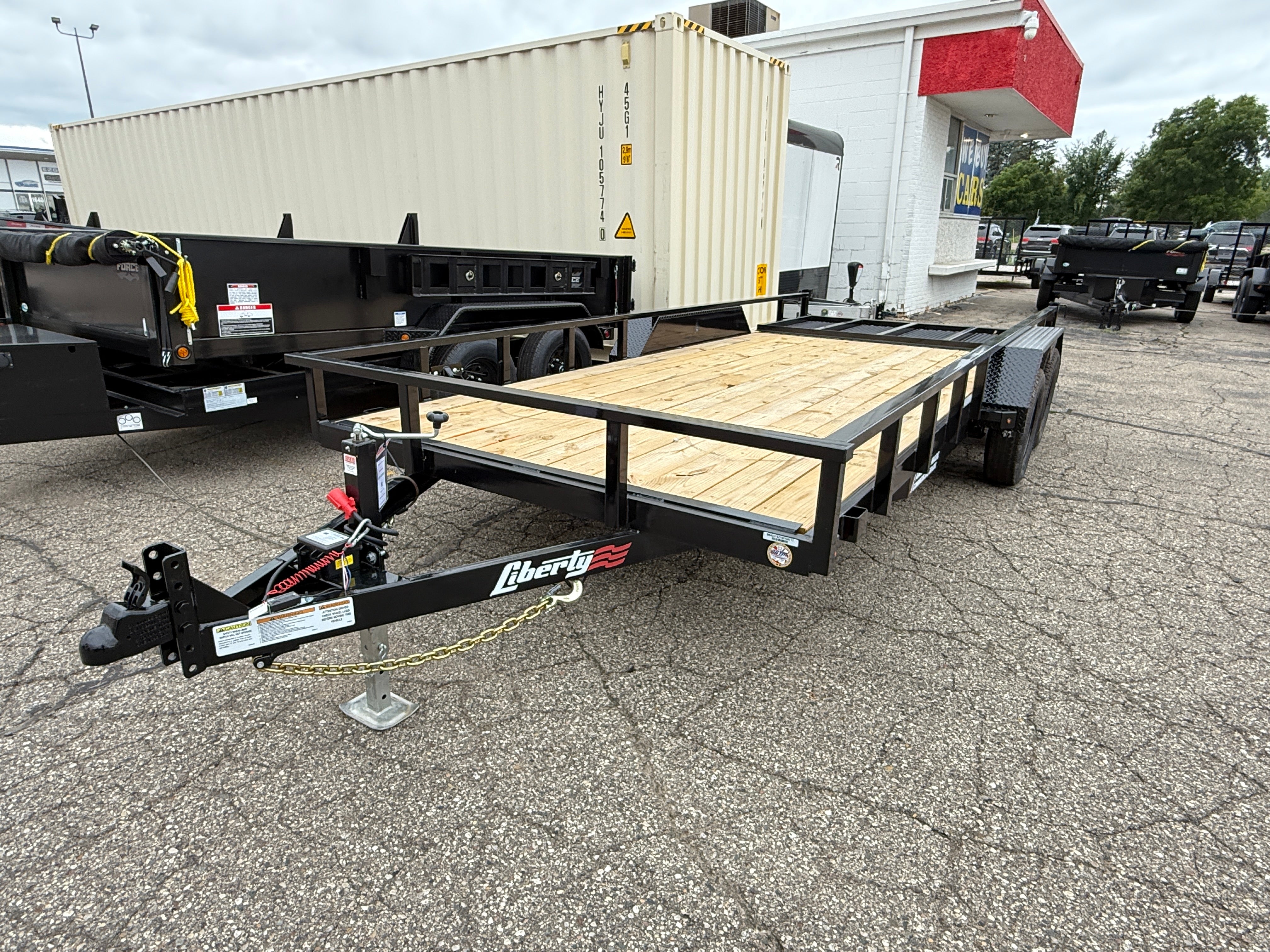 2025 Liberty 83" x 18' Utility Trailer