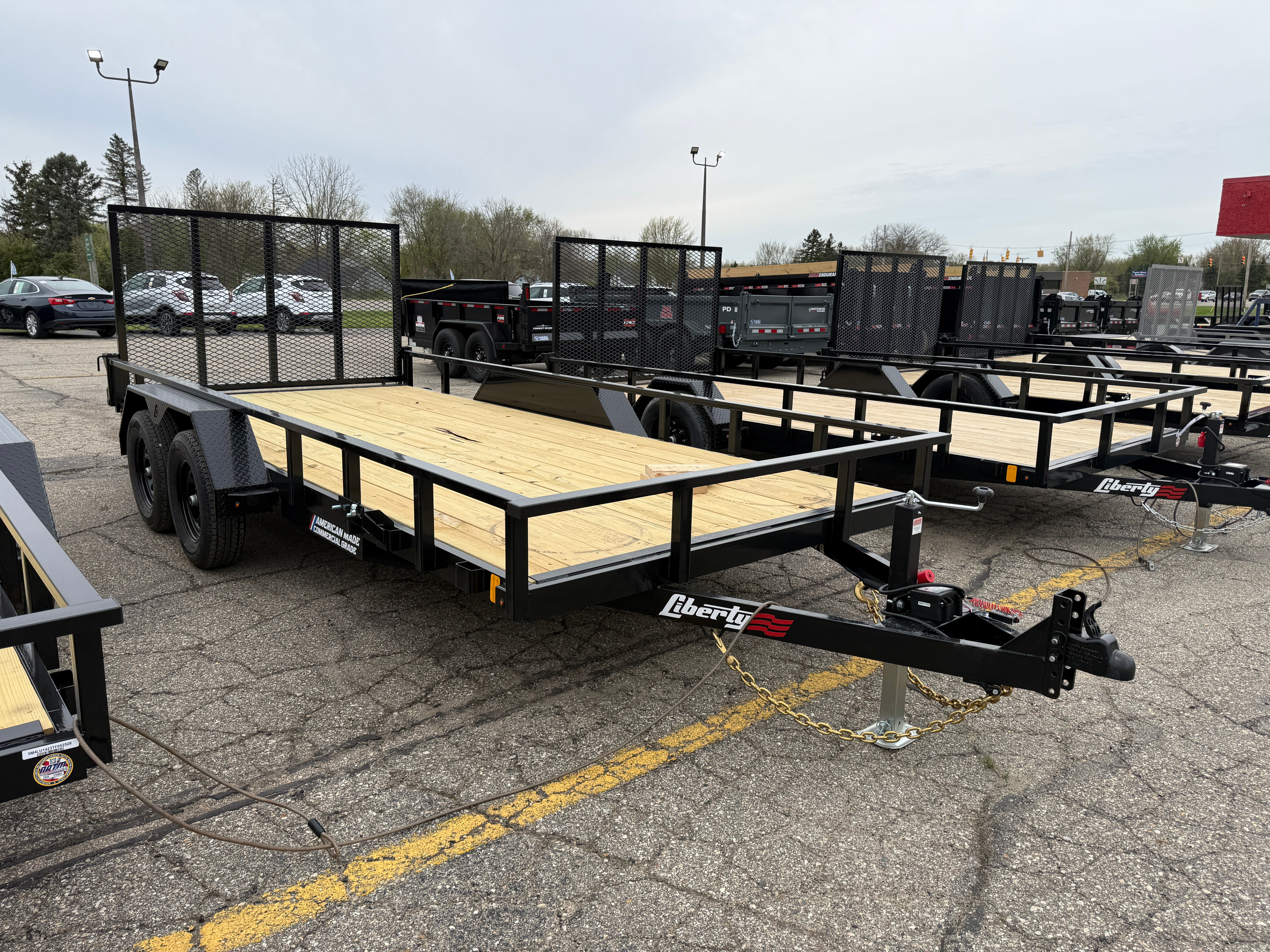 2026 Liberty 83" x 16' Utility Trailer