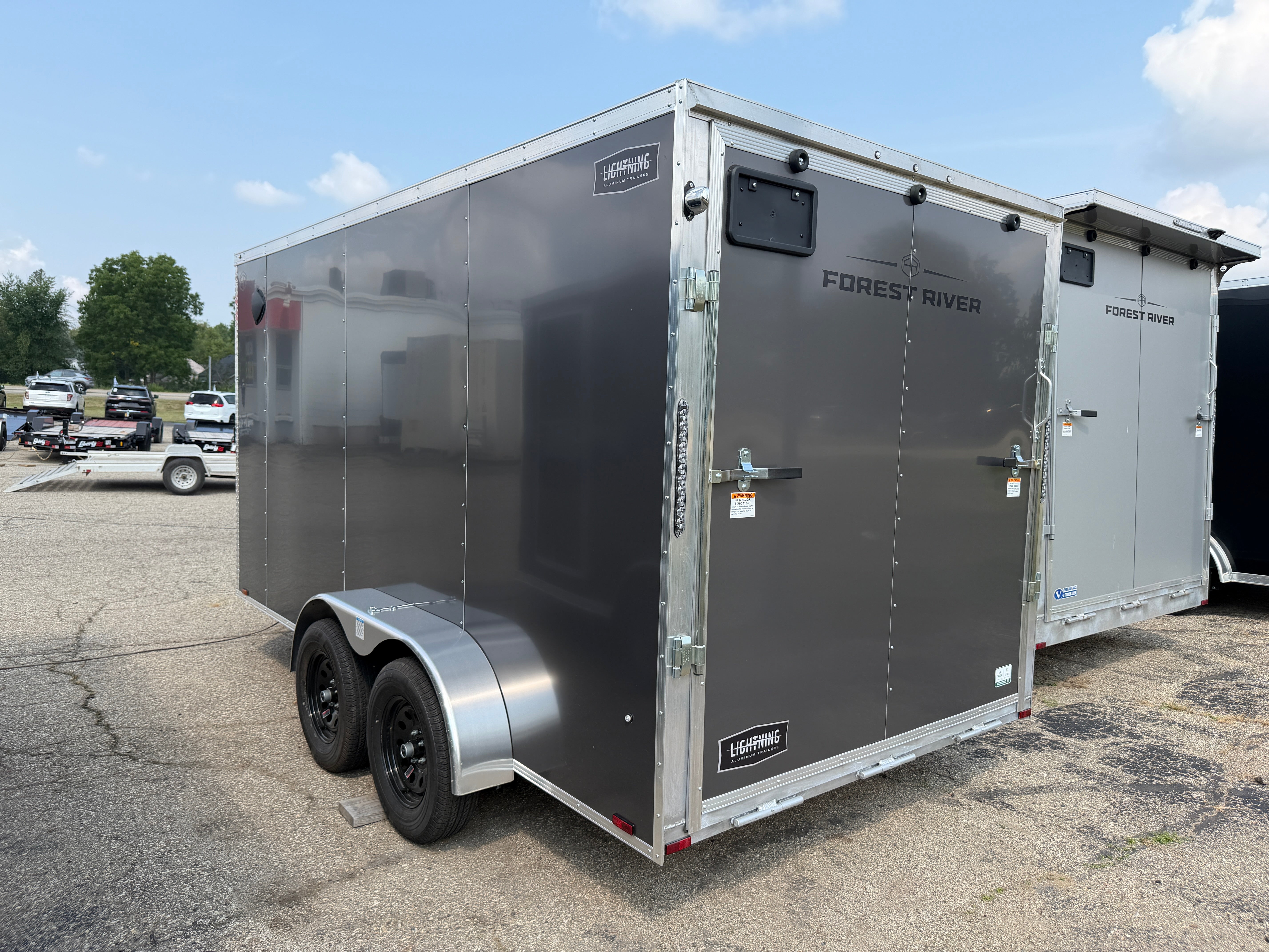 2027 Lightning Aluminum Eco 7' x 14' Enclosed Trailer