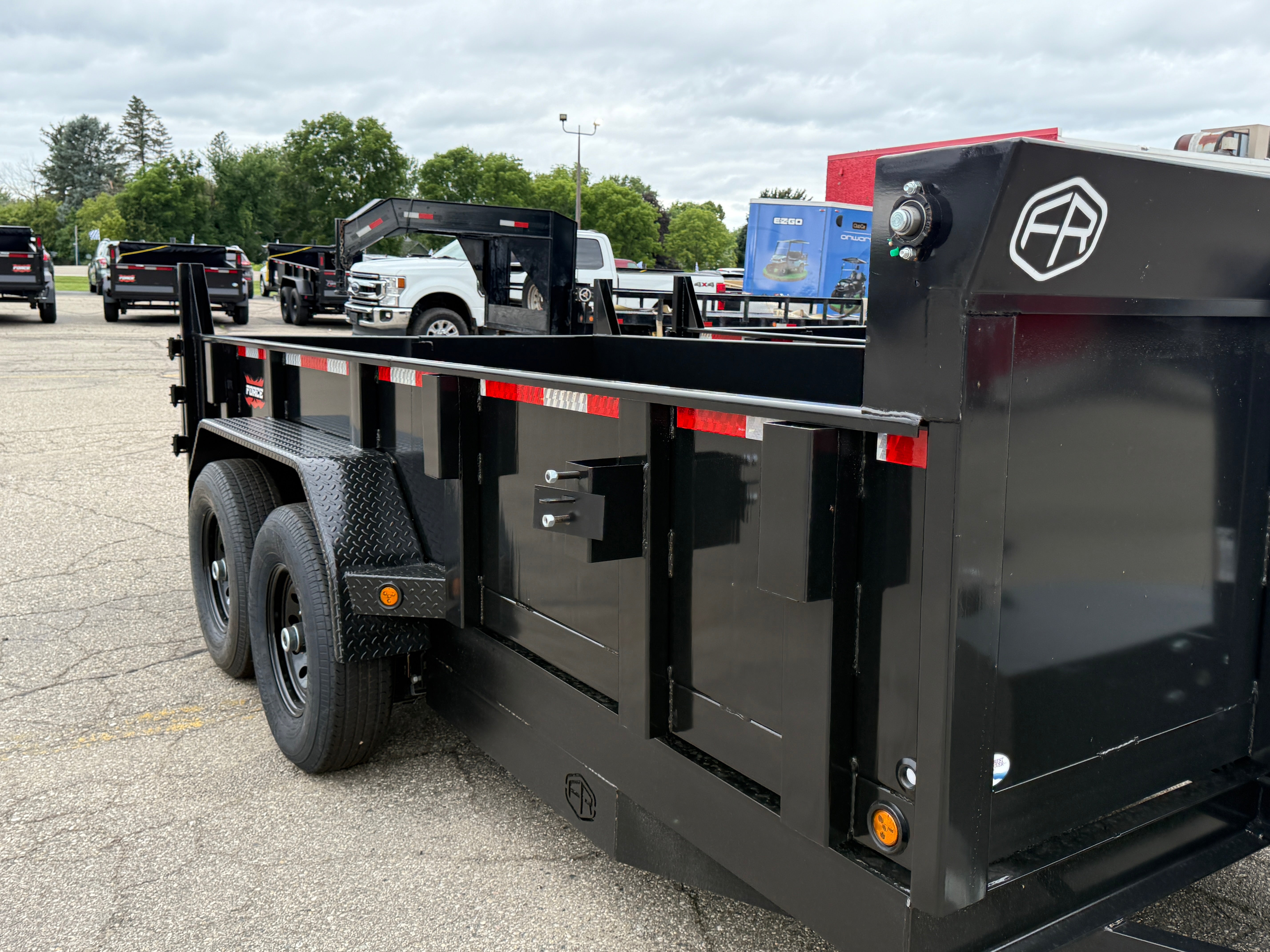 2026 Force 7' x 14' Telescoping Dump Trailer