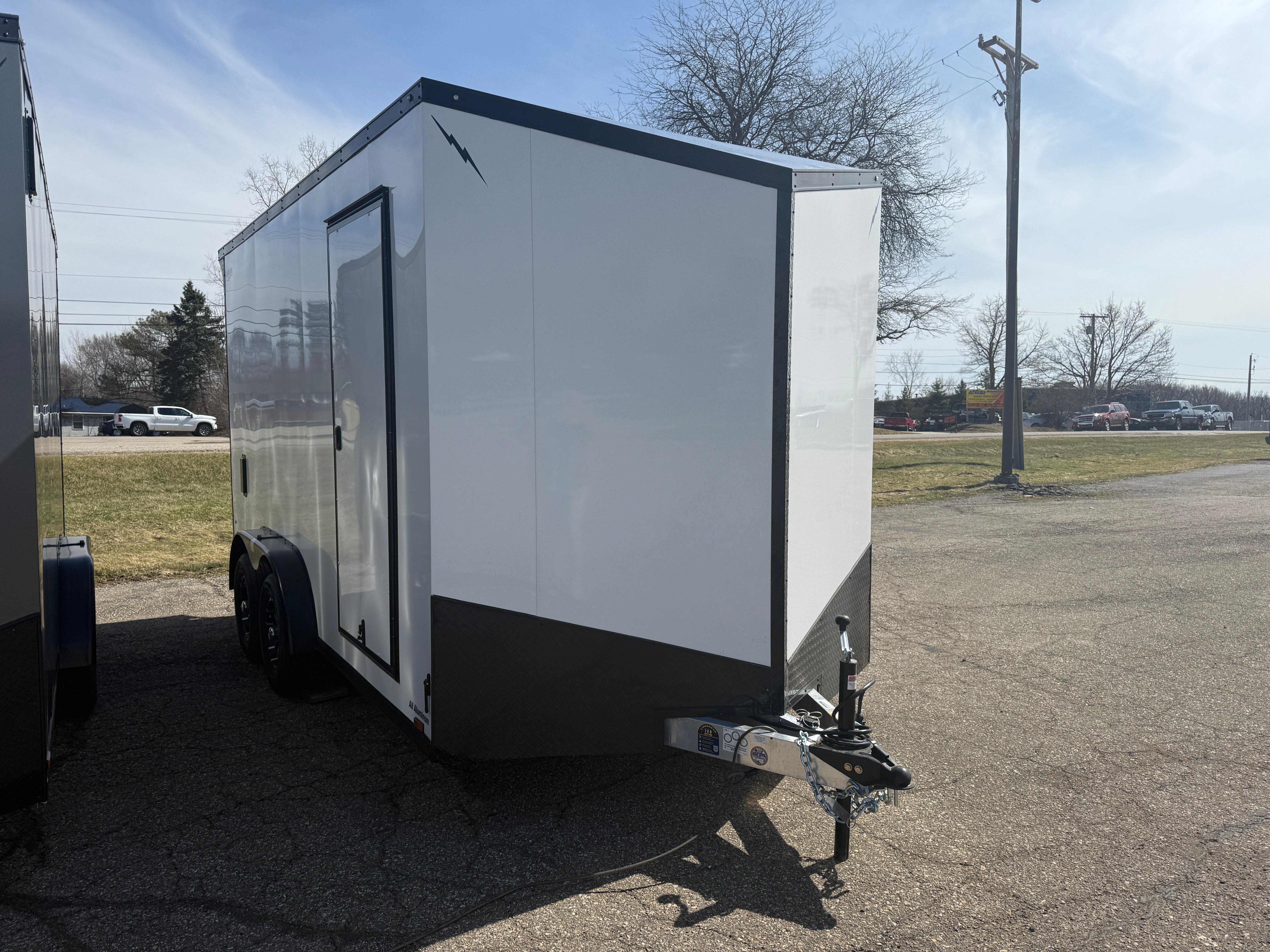2025 Lightning Aluminum 7.5' x 14' Enclosed Trailer