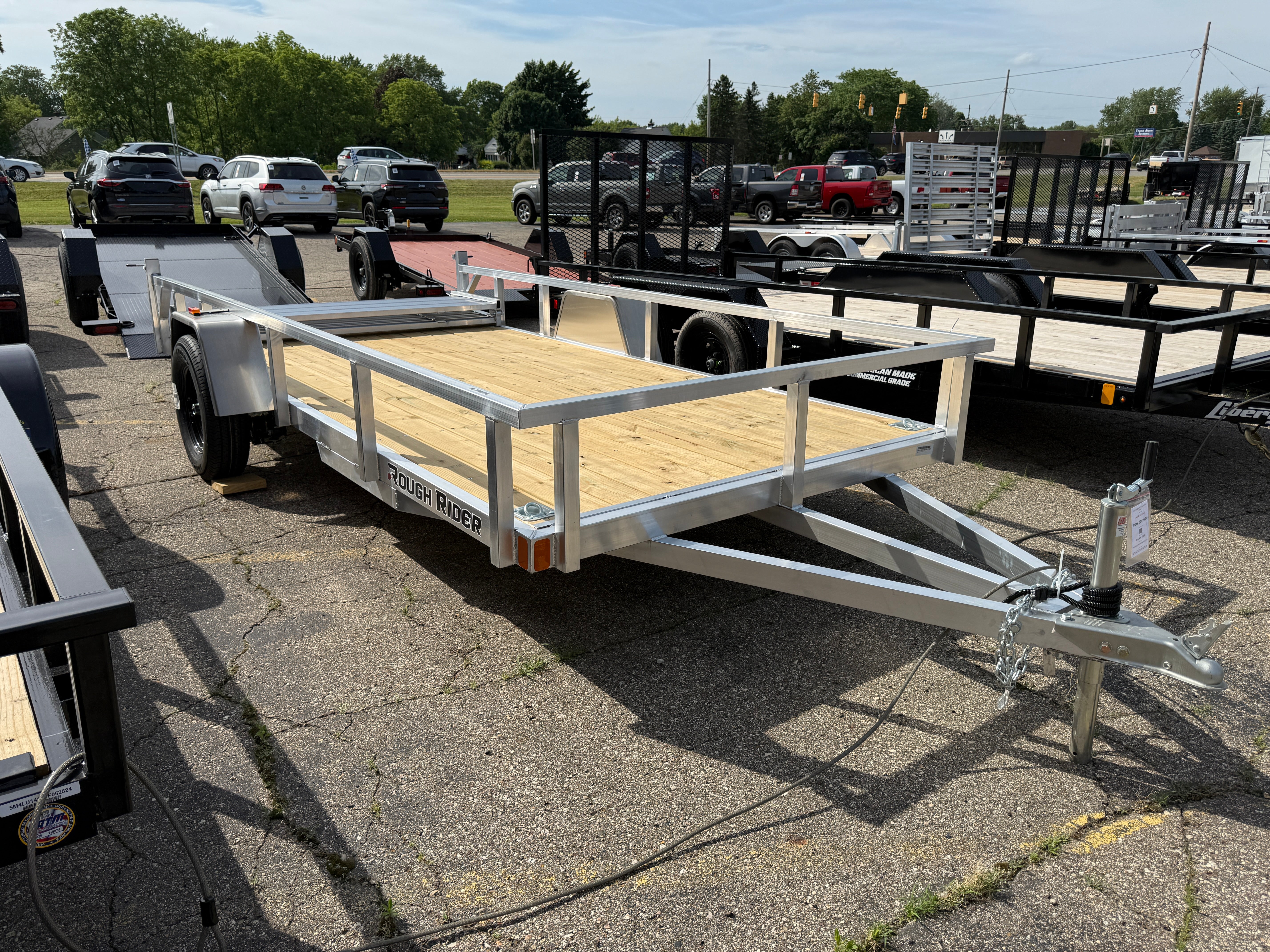 2027 Rough Rider 6.5' x 14' Utility Trailer