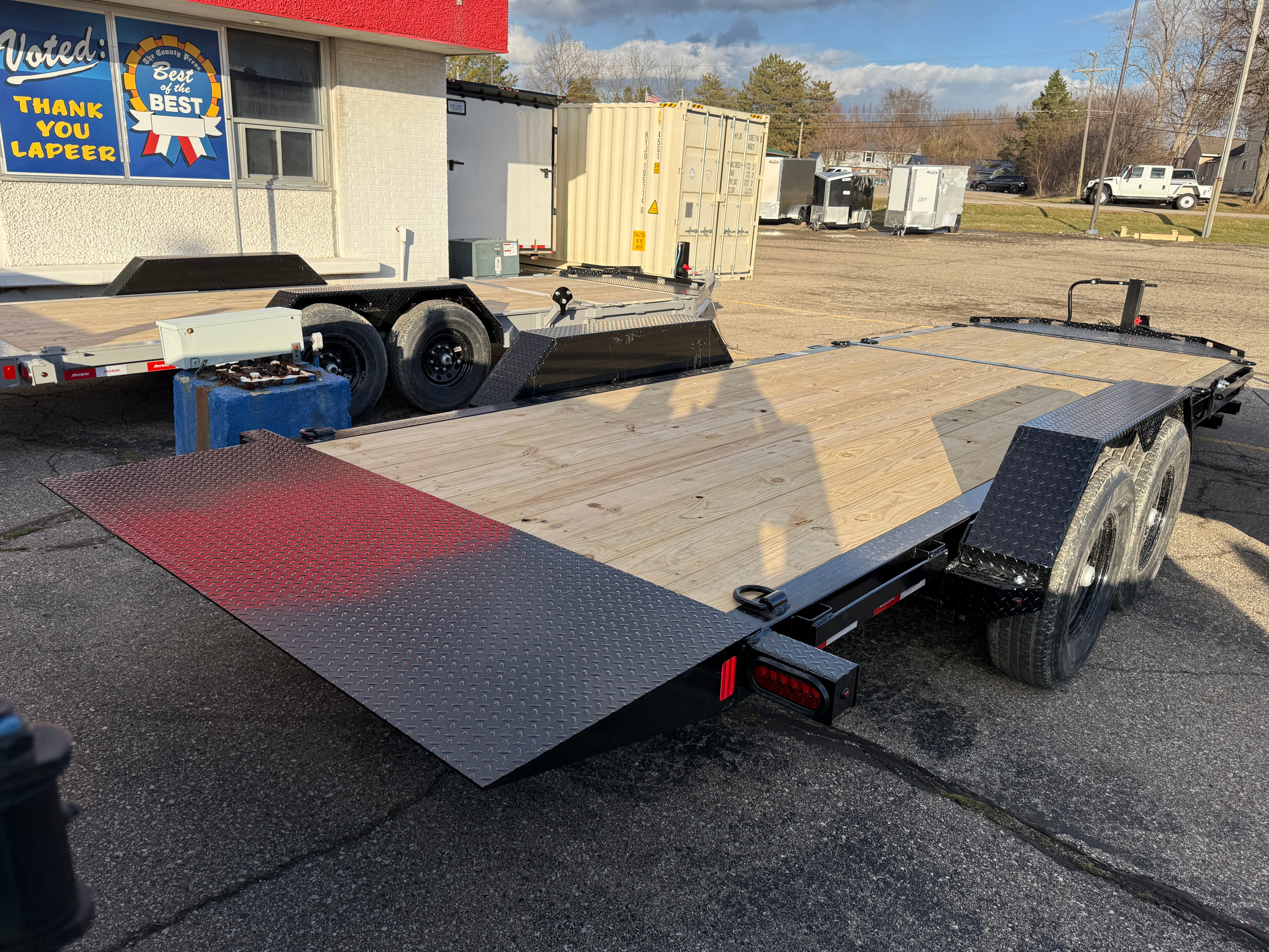 2026 Liberty 83" x 22' Tilt Deck Equipment Trailer