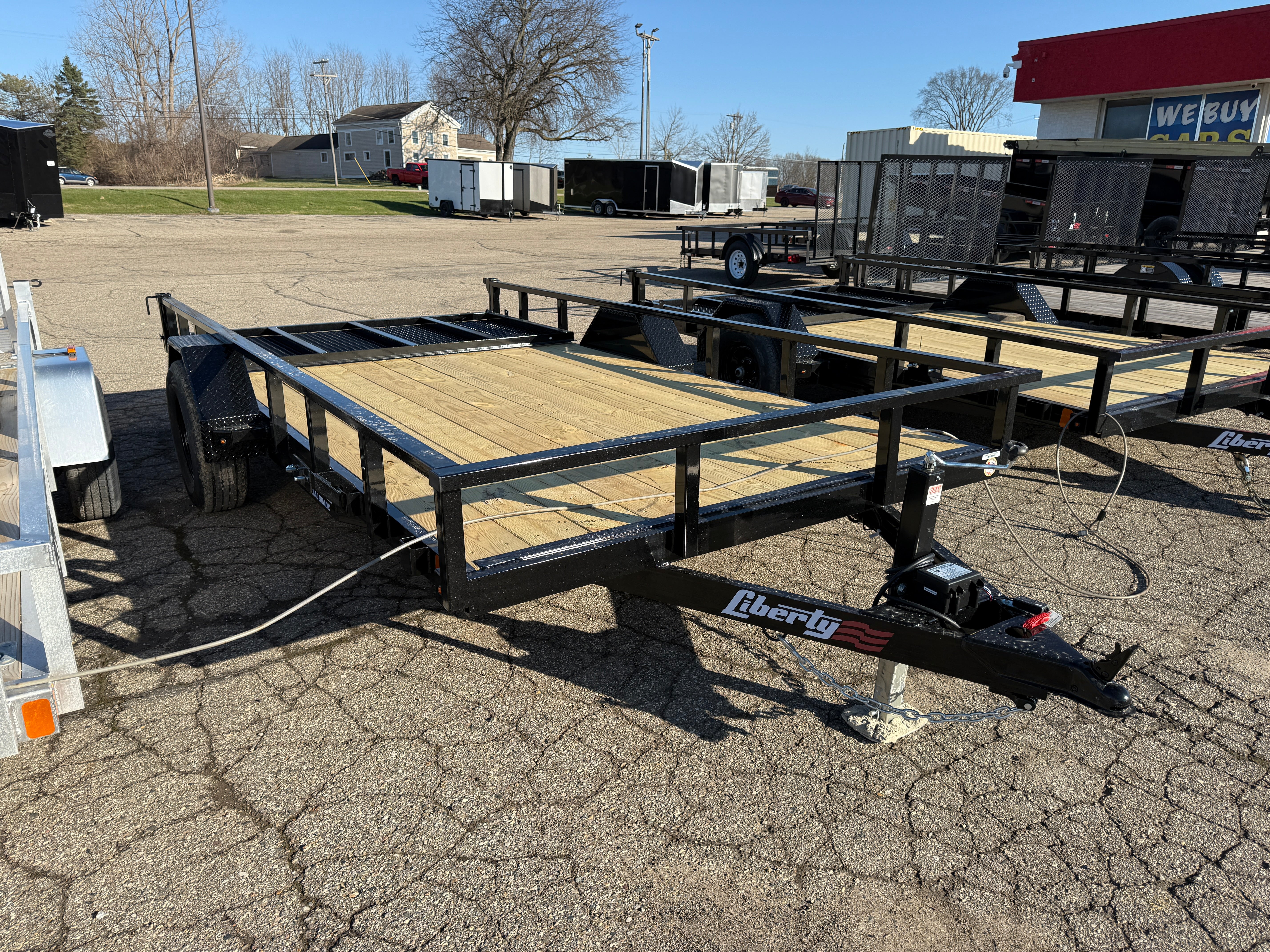 2025 Liberty 83" x 12' Utility Trailer