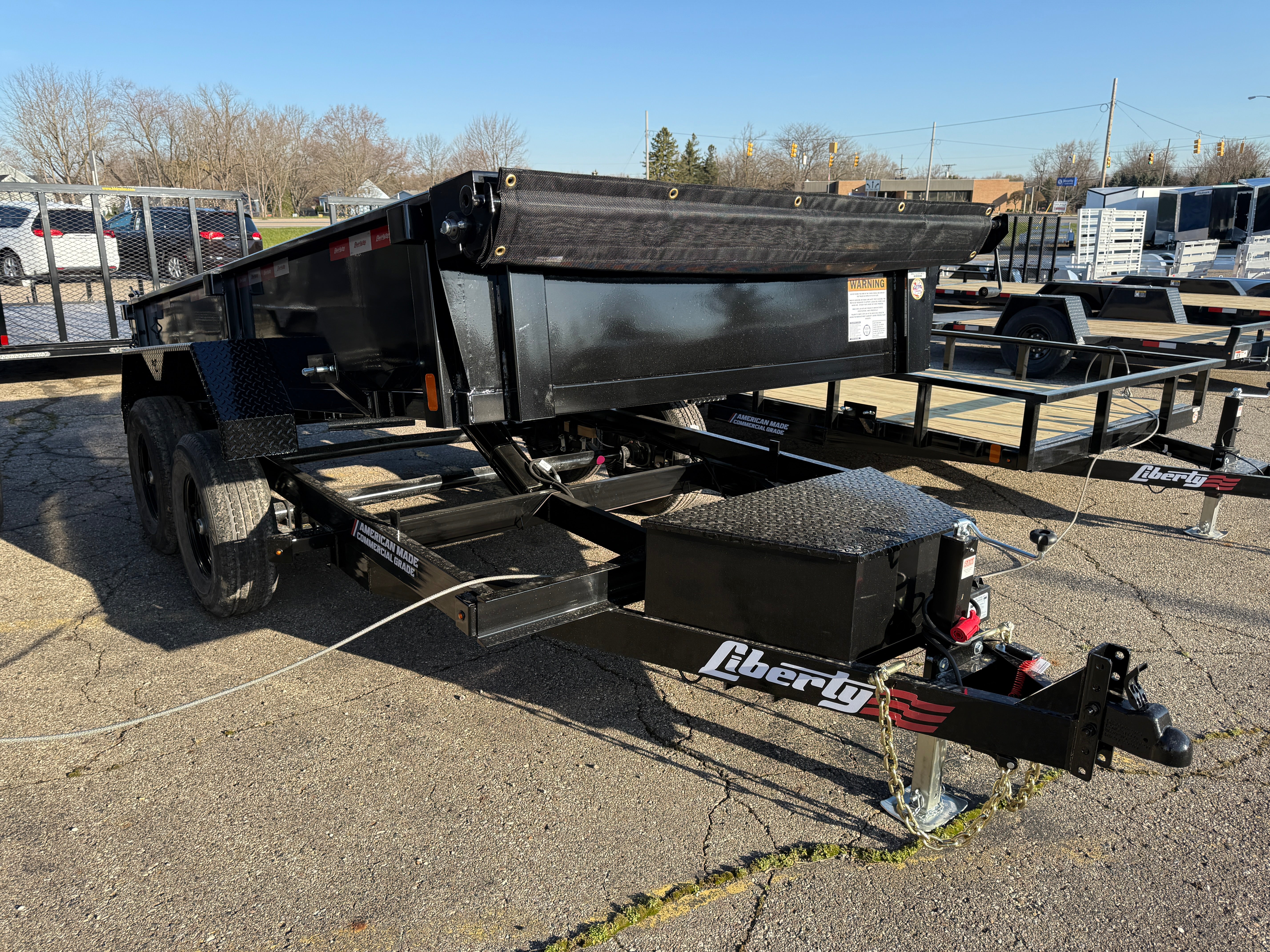 2025 Liberty 72" x 12' Dump Trailer
