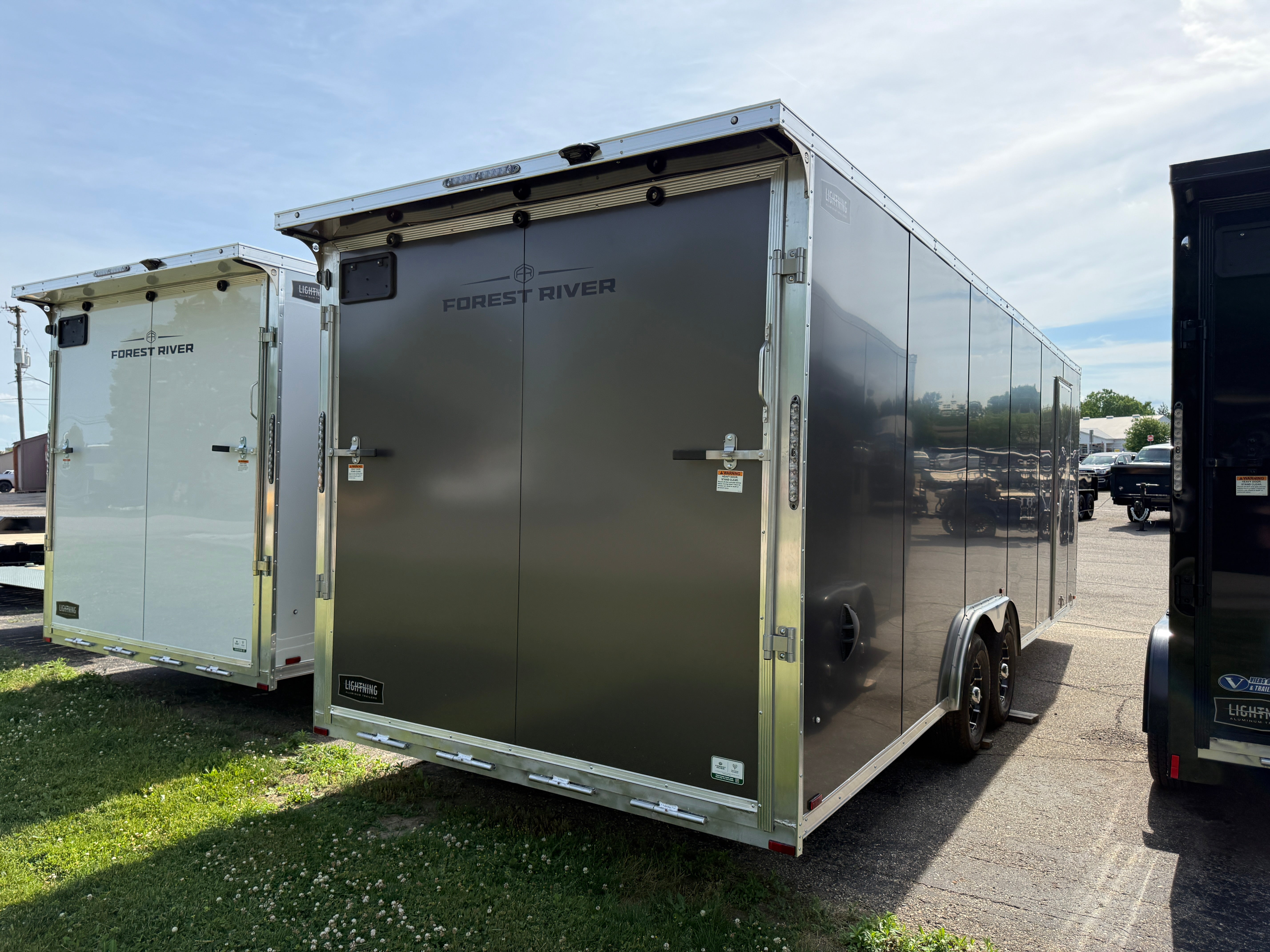 2027 Lightning 8.5' x 24' Aluminum Car Hauler Enclosed Trailer