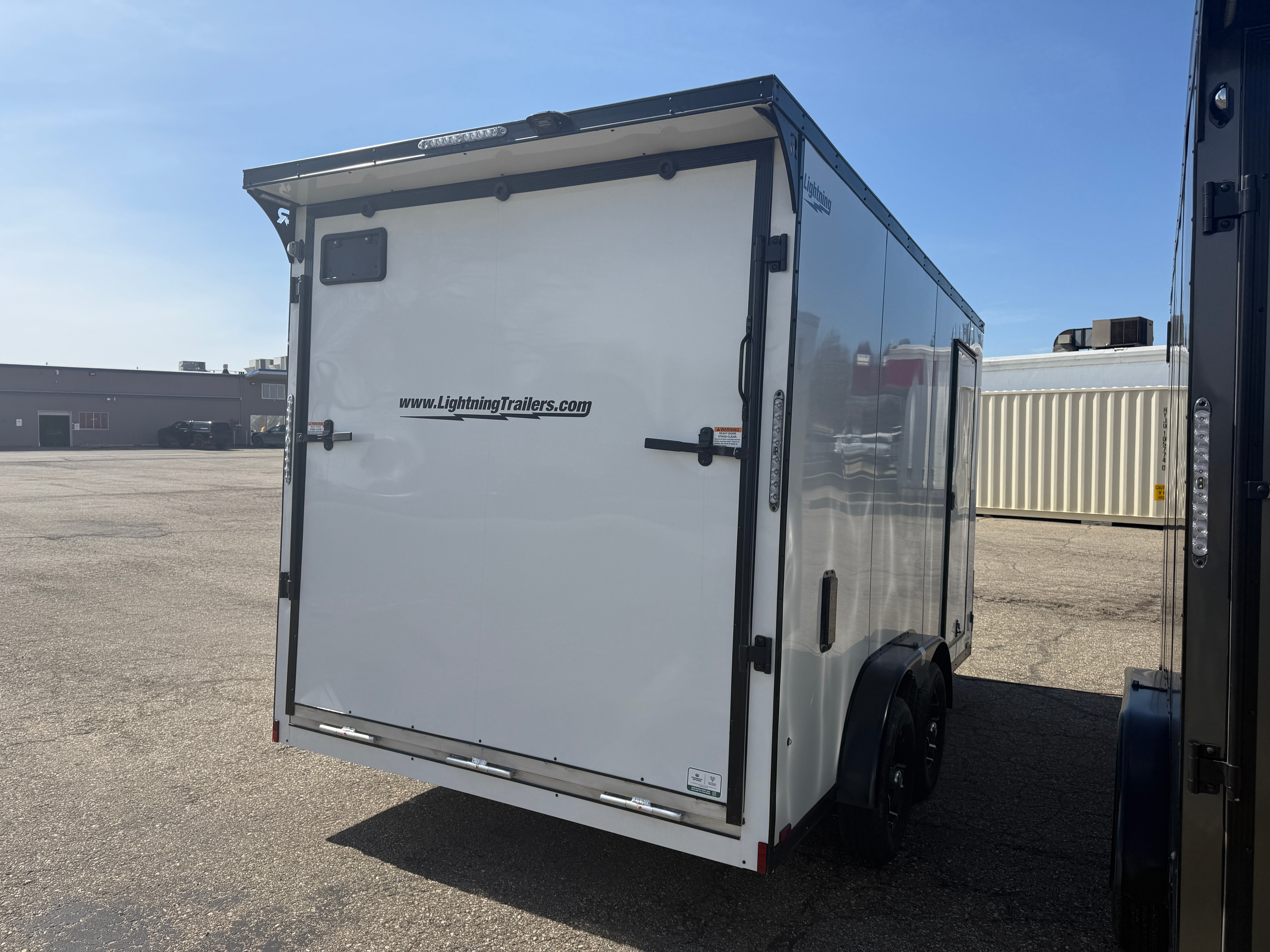 2025 Lightning Aluminum 7.5' x 14' Enclosed Trailer