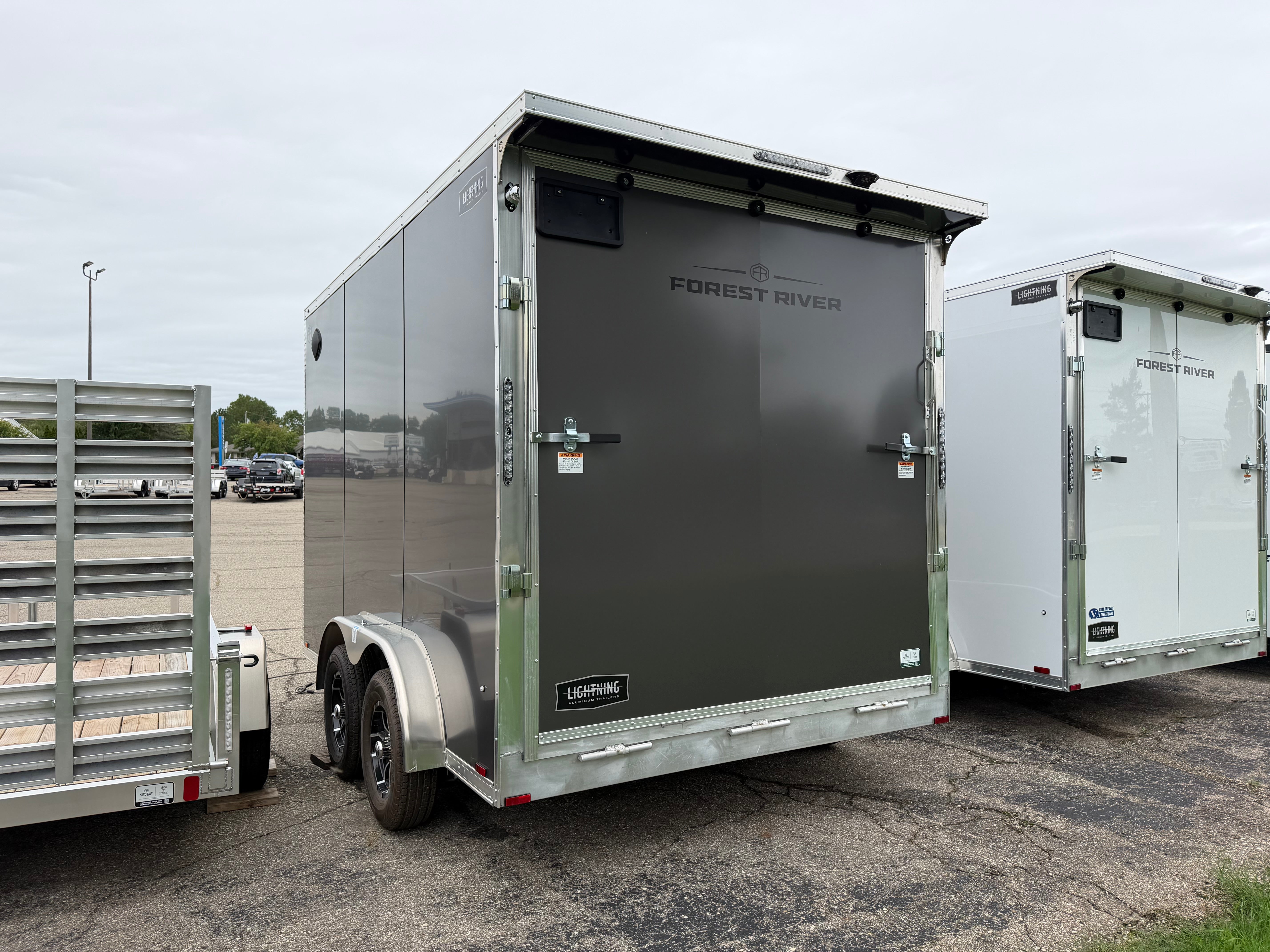 2026 Lightning Aluminum 7.5' x 12' Cargo Trailer