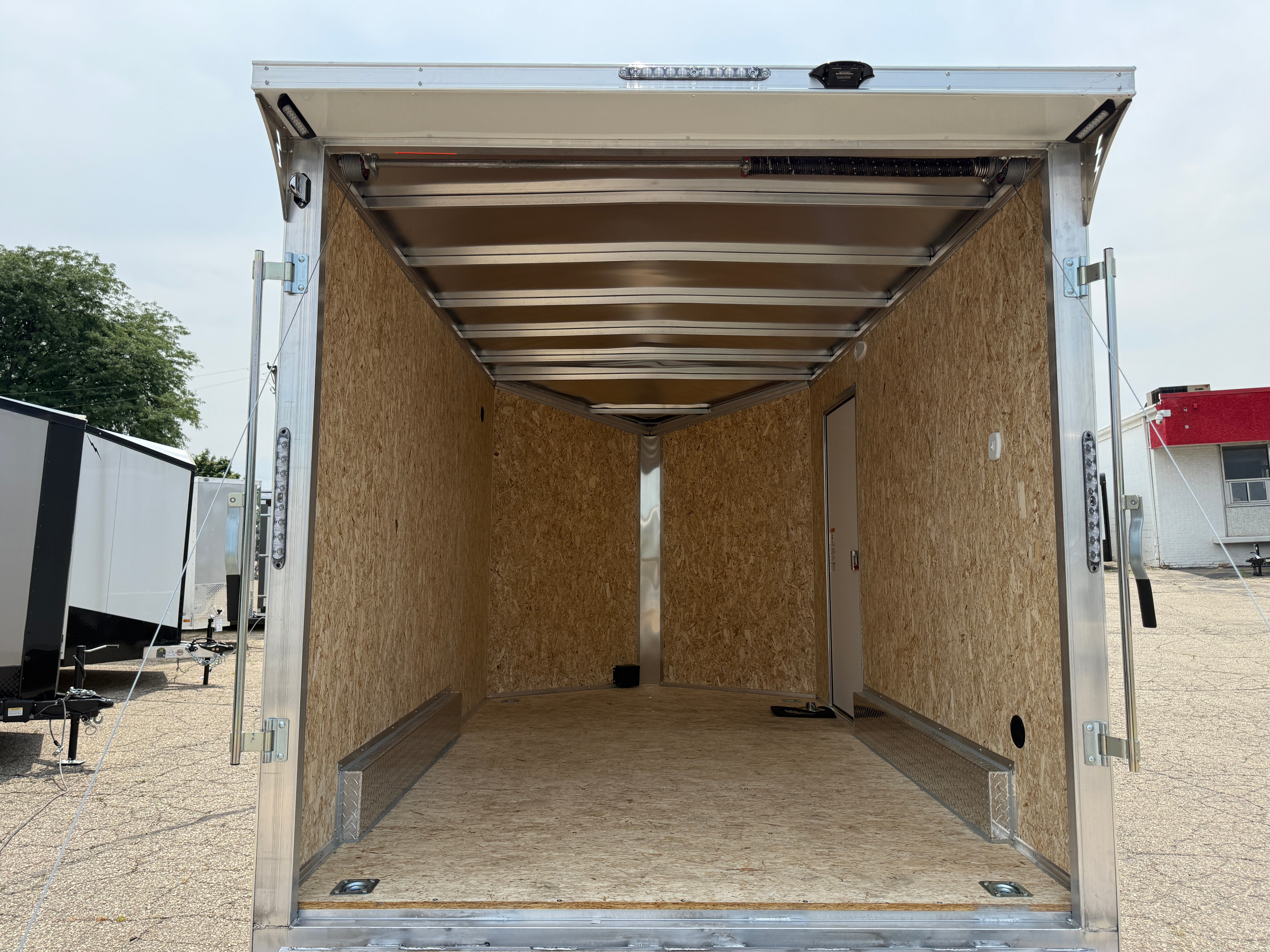 2026 Lightning Aluminum 7.5' x 12' Enclosed Cargo Trailer